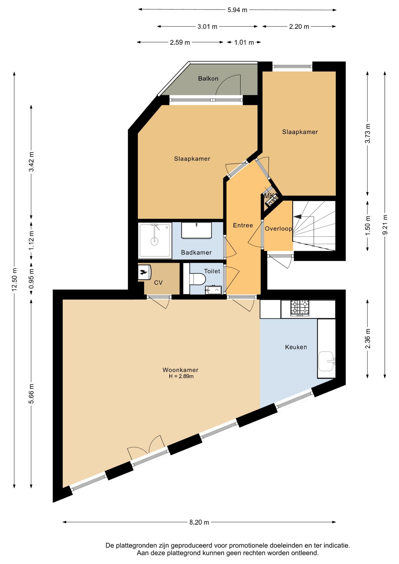 Appartement te huur
