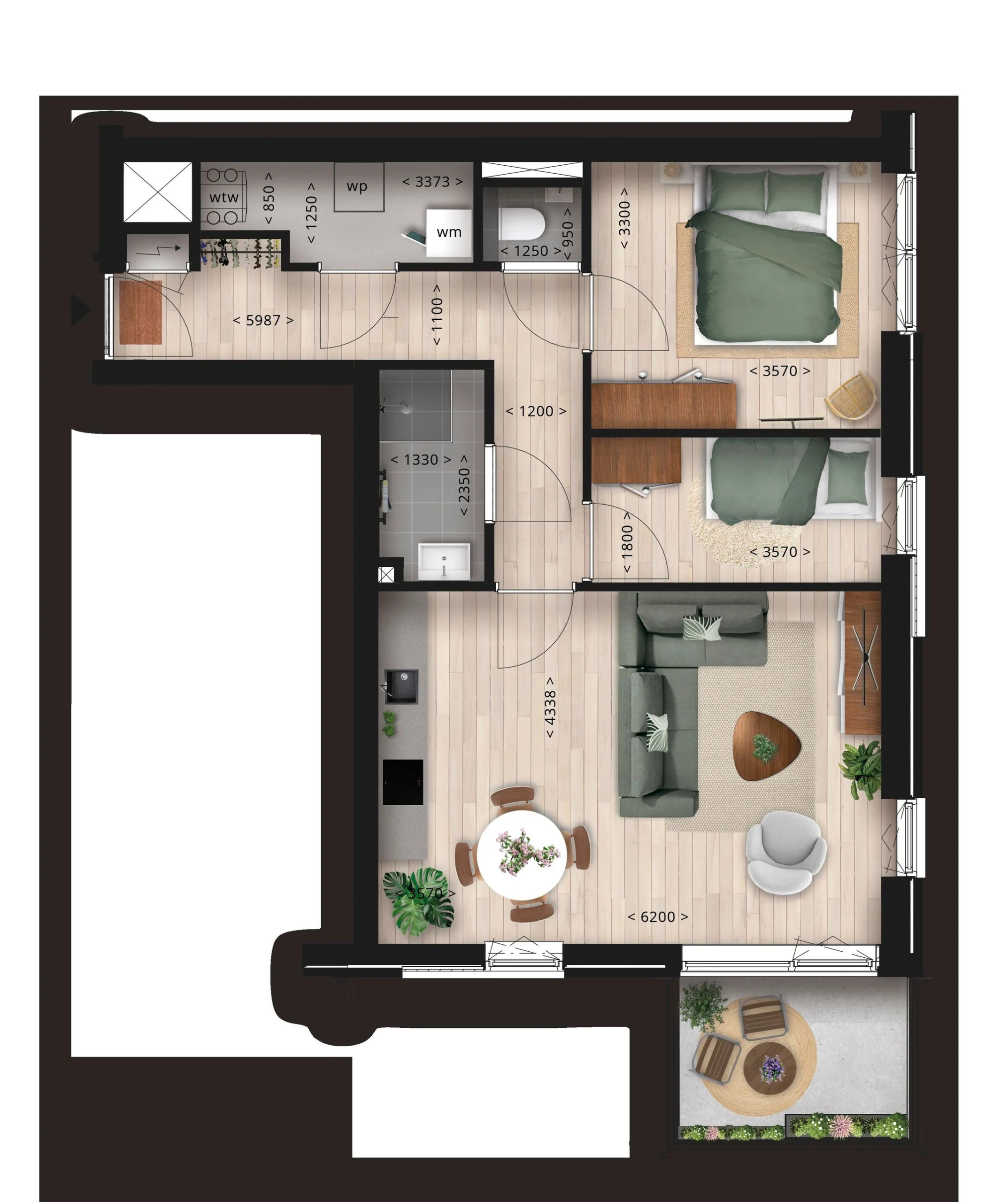apartment for rent in Pietersbergweg - 1105BM Amsterdam Amstel III deel A/B-Zuid Amsterdam