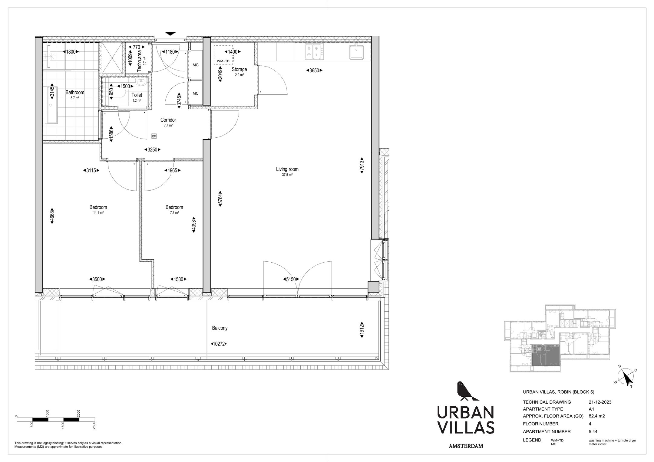 apartment for rent in Vitus Beringstraat 87- 1363LR Almere Columbuskwartier Noord Almere