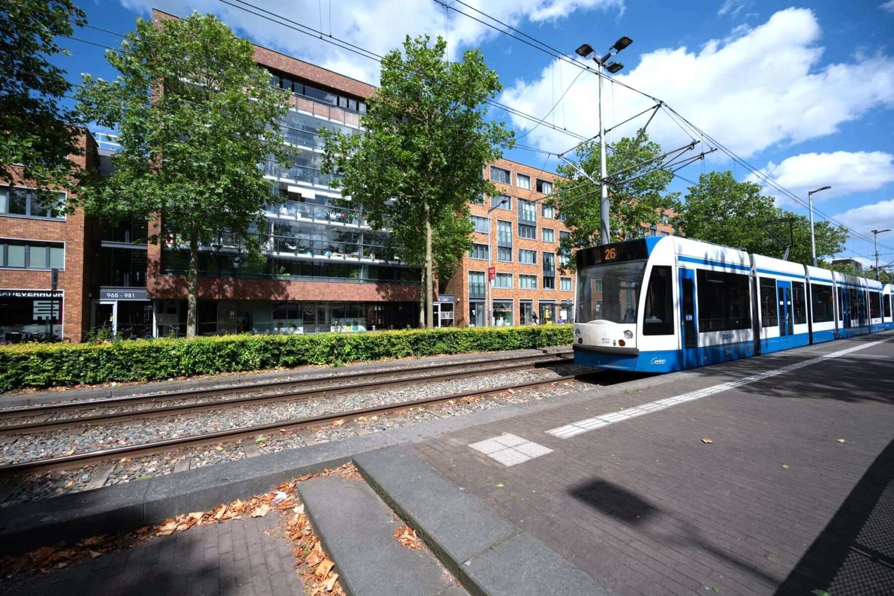 IJburglaan, Amsterdam, Nederland Amsterdam