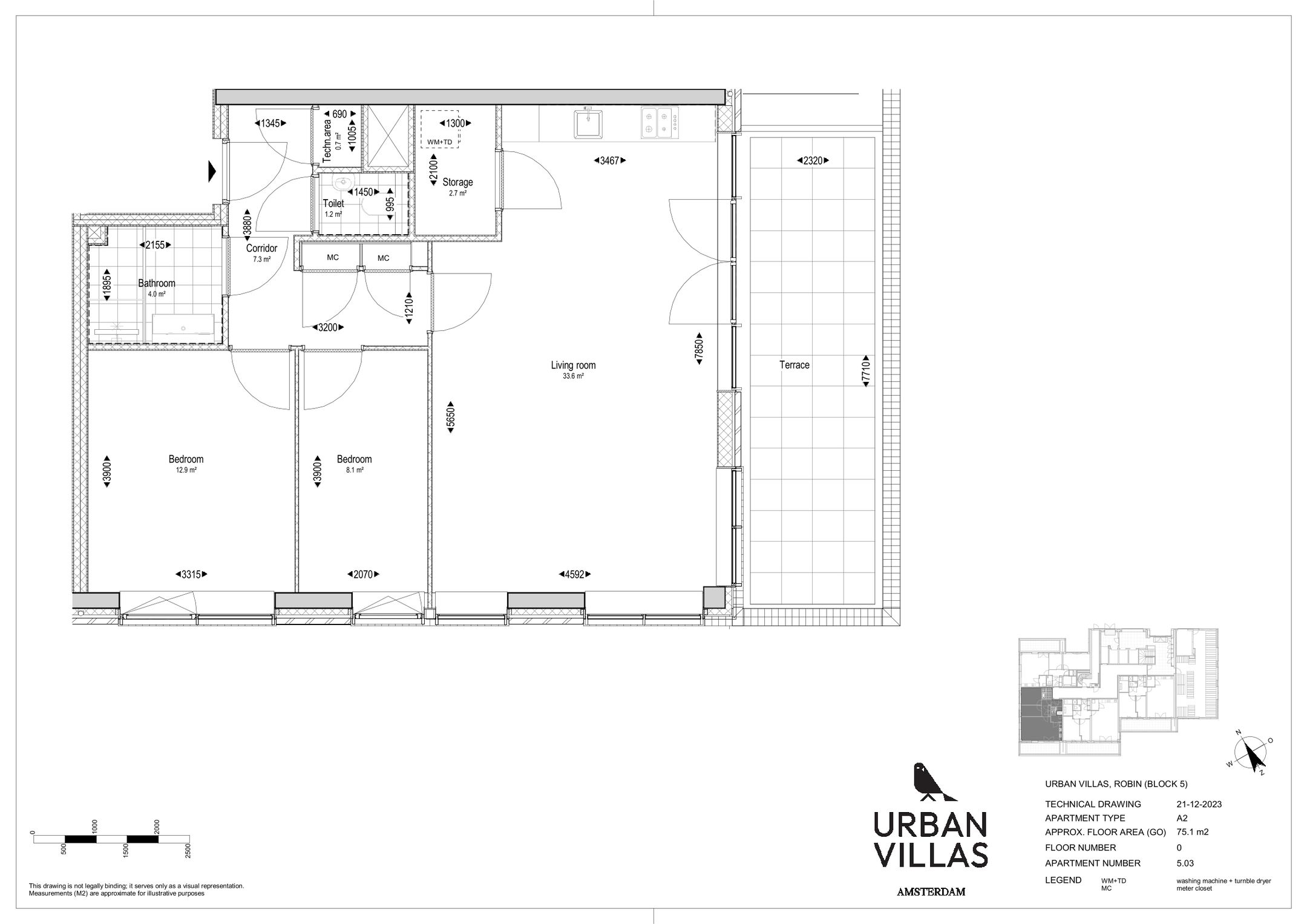 apartment for rent in Verbeekstraat 1-C6 2332CA Leiden Lage Mors Leiden