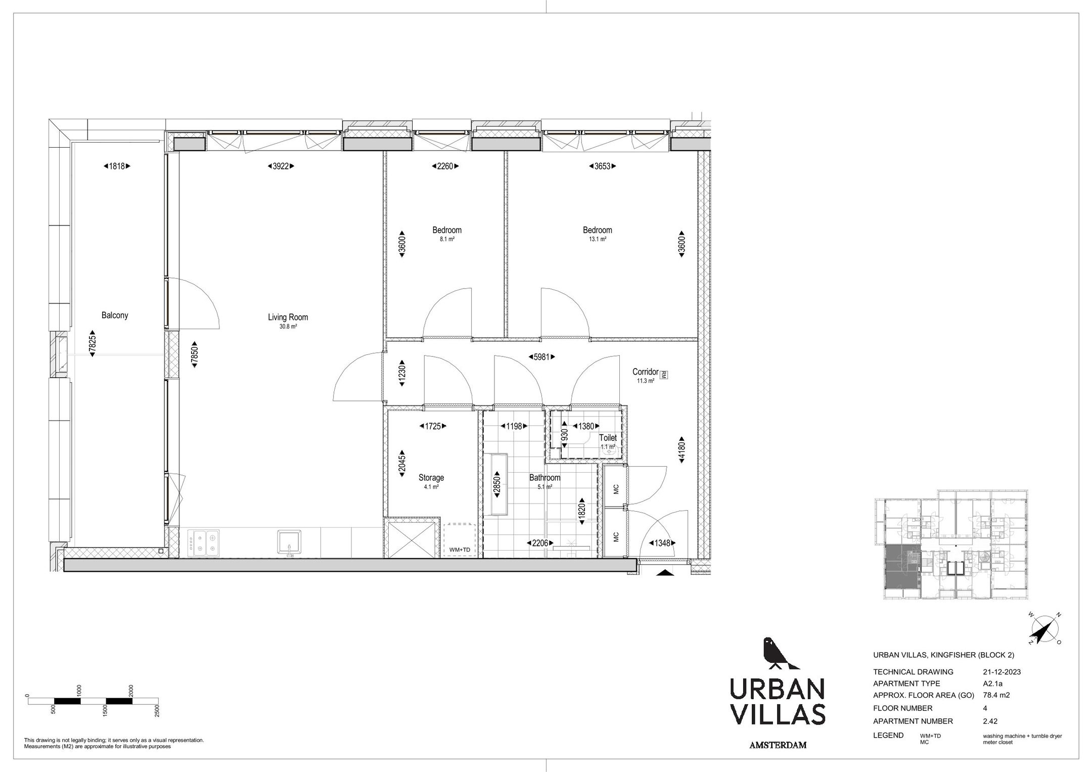 Appartement te huur