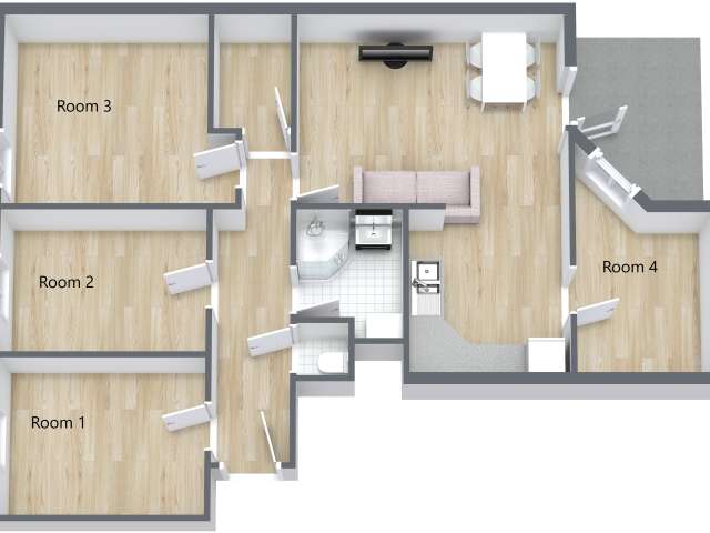 Shared apartment in Amsterdam