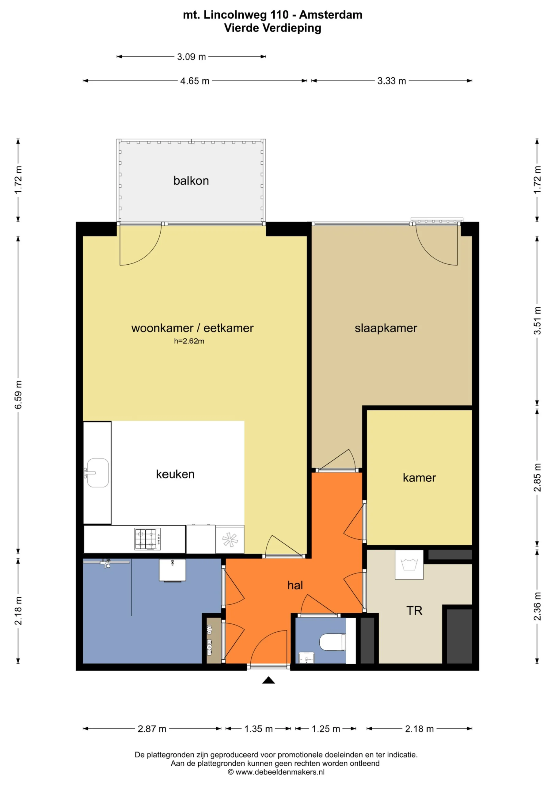 apartment for rent in Vitus Beringstraat 181- 1363LR Almere Columbuskwartier Noord Almere