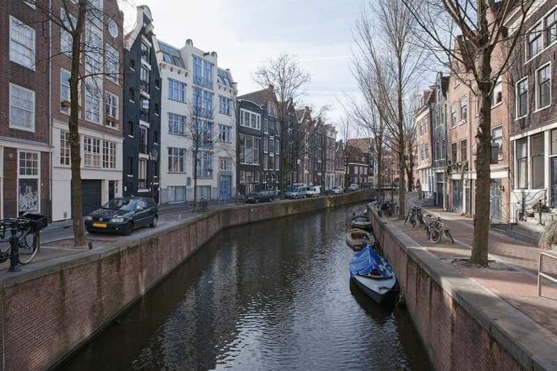 Krom Boomssloot, Amsterdam, Nederland Amsterdam