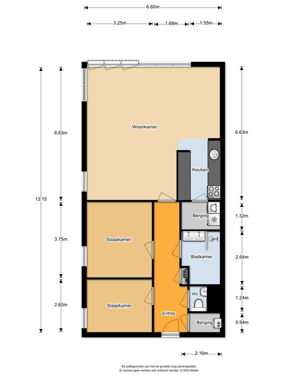 apartment in Sieradenweg 25