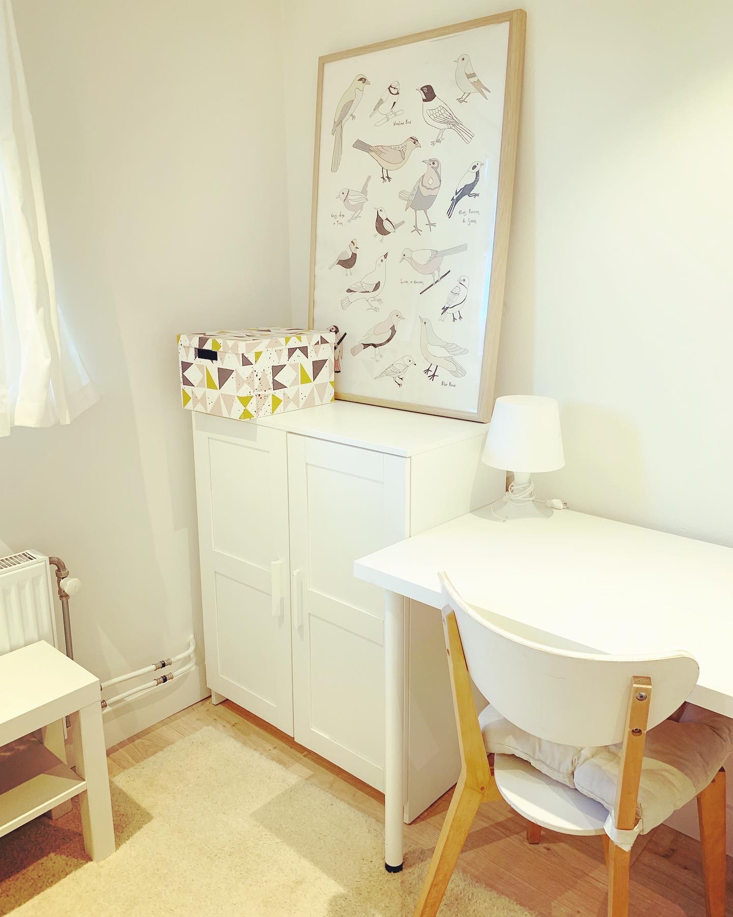 Furn. 12 m2 attic room in city center