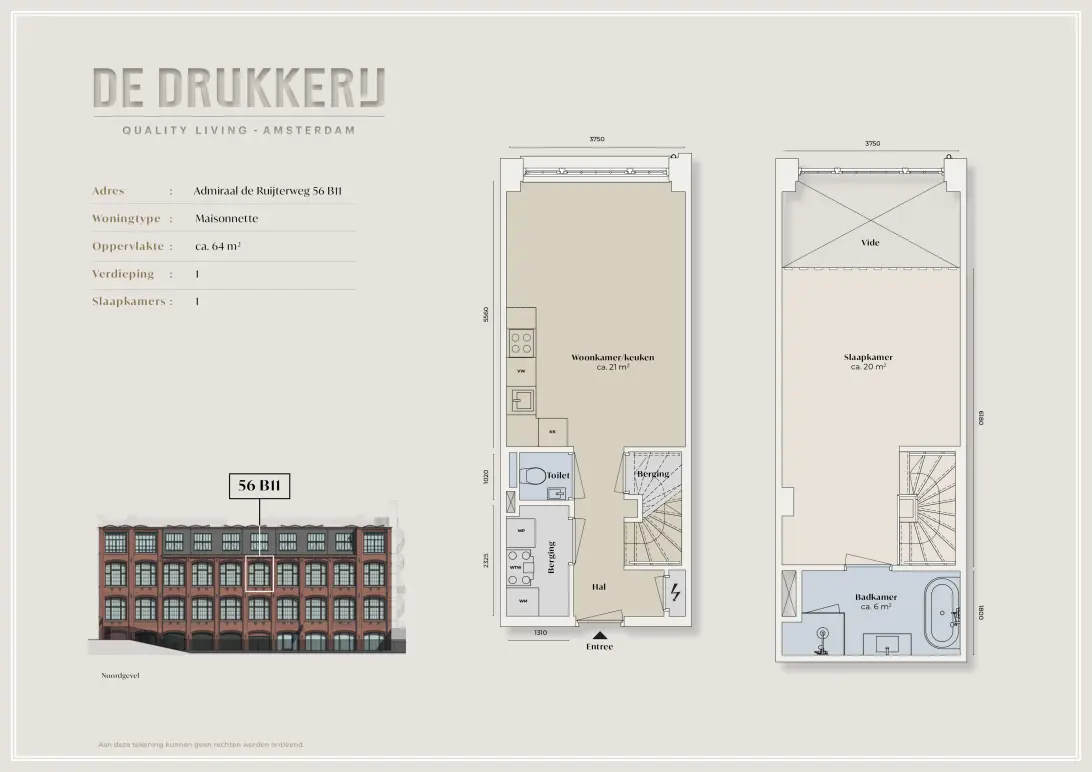 Admiraal De Ruijterweg 56 B11