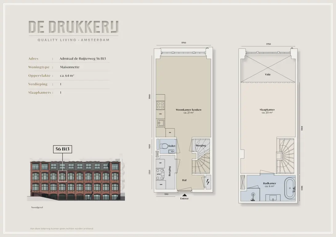 Admiraal De Ruijterweg 56 B13
