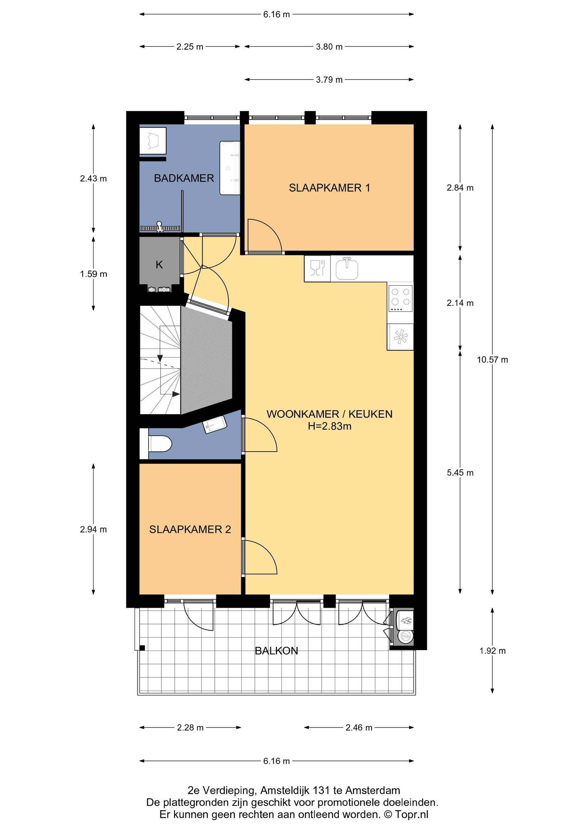 house in Amsteldijk 131-2