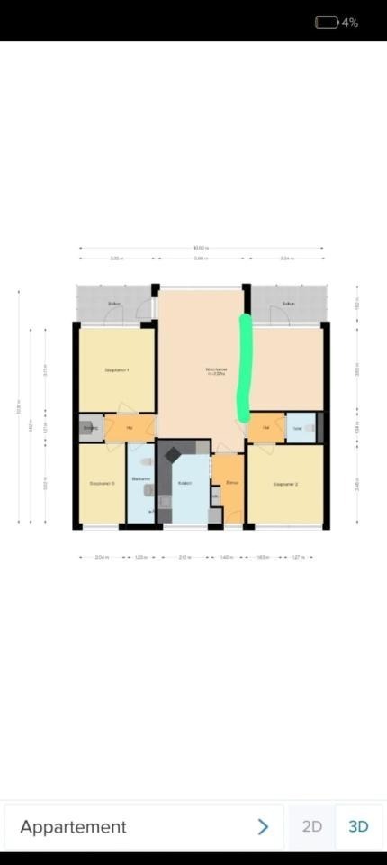 kleine kamer in ons mooie huis