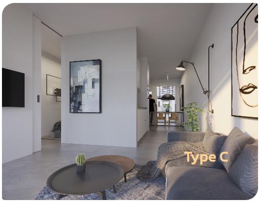 Appartment Centrum-East with large balcony