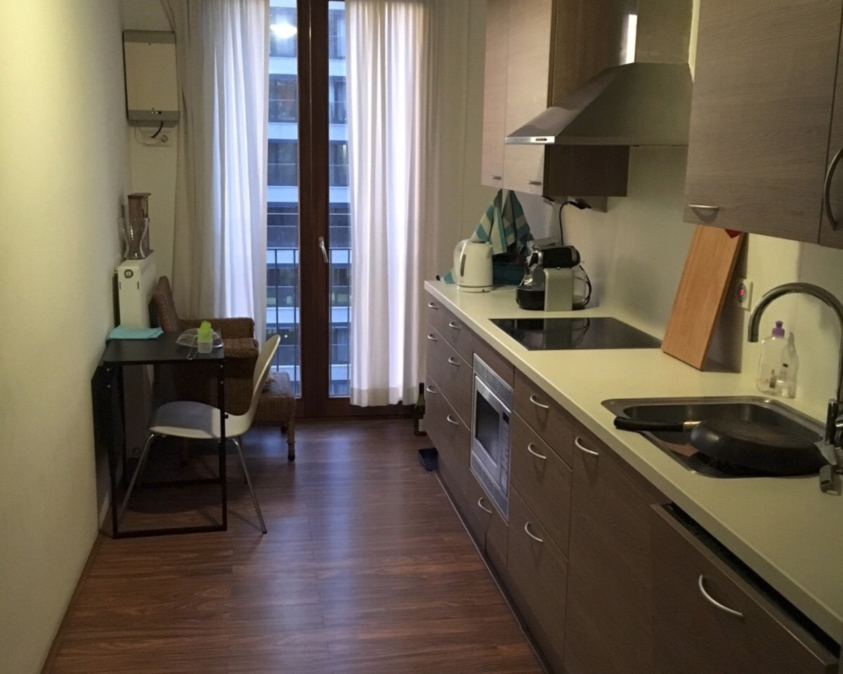 Big room in luxurious apartment