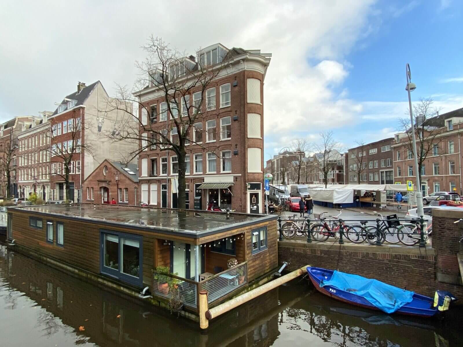 Lijnbaansgracht, Amsterdam, Nederland Amsterdam