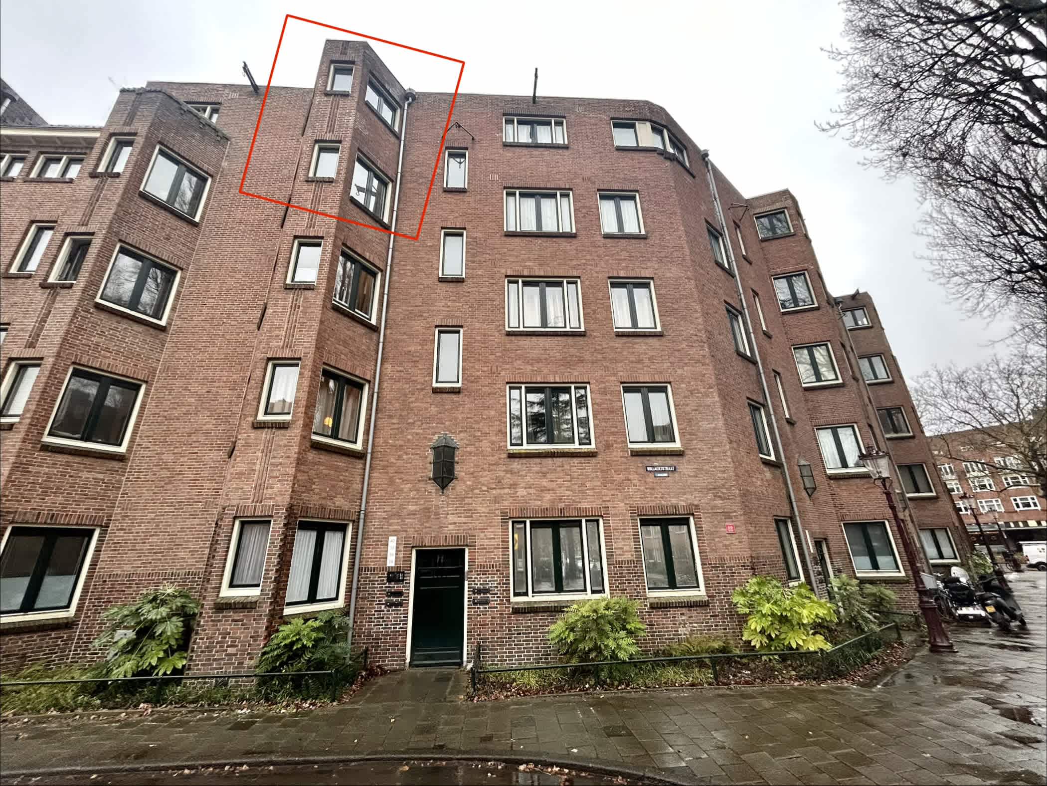Portiekwoning in Amsterdam
