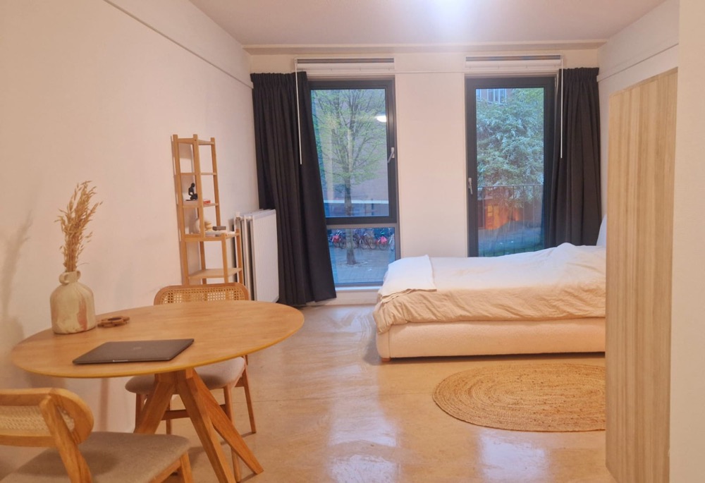 Fully Furnished Studio Near Roeterseiland Campus