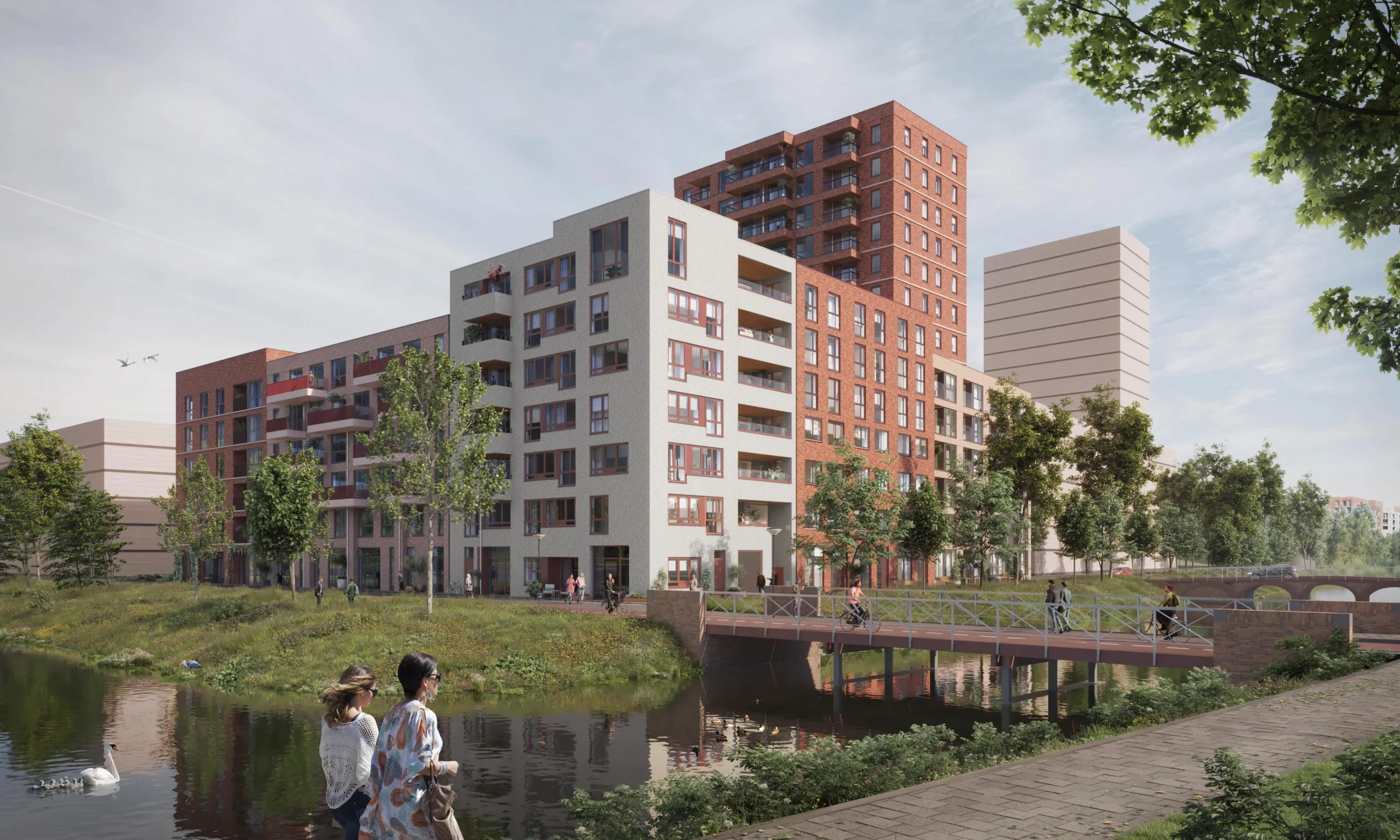 Corridorflat in Amsterdam