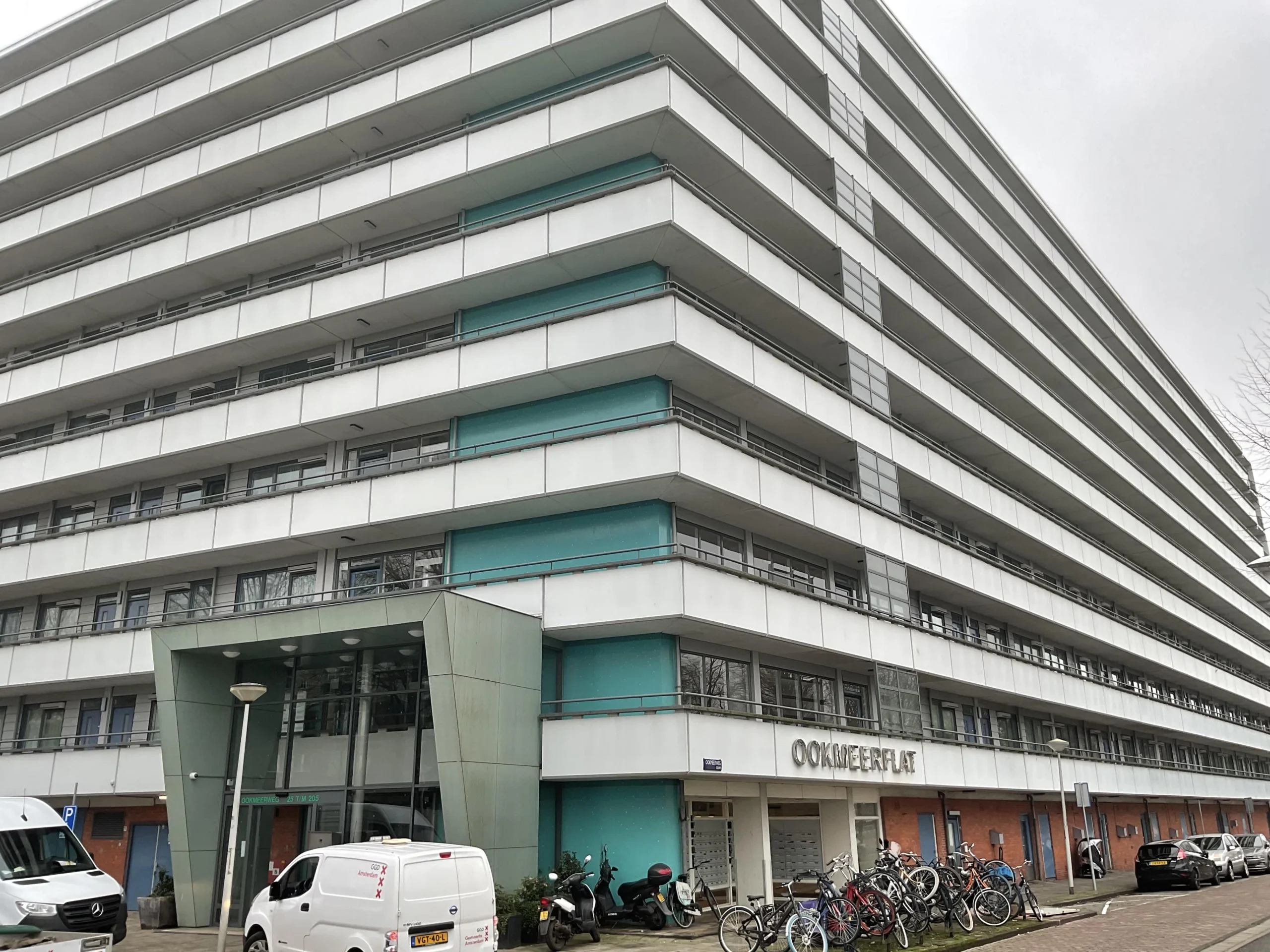 Galerijflat in Amsterdam