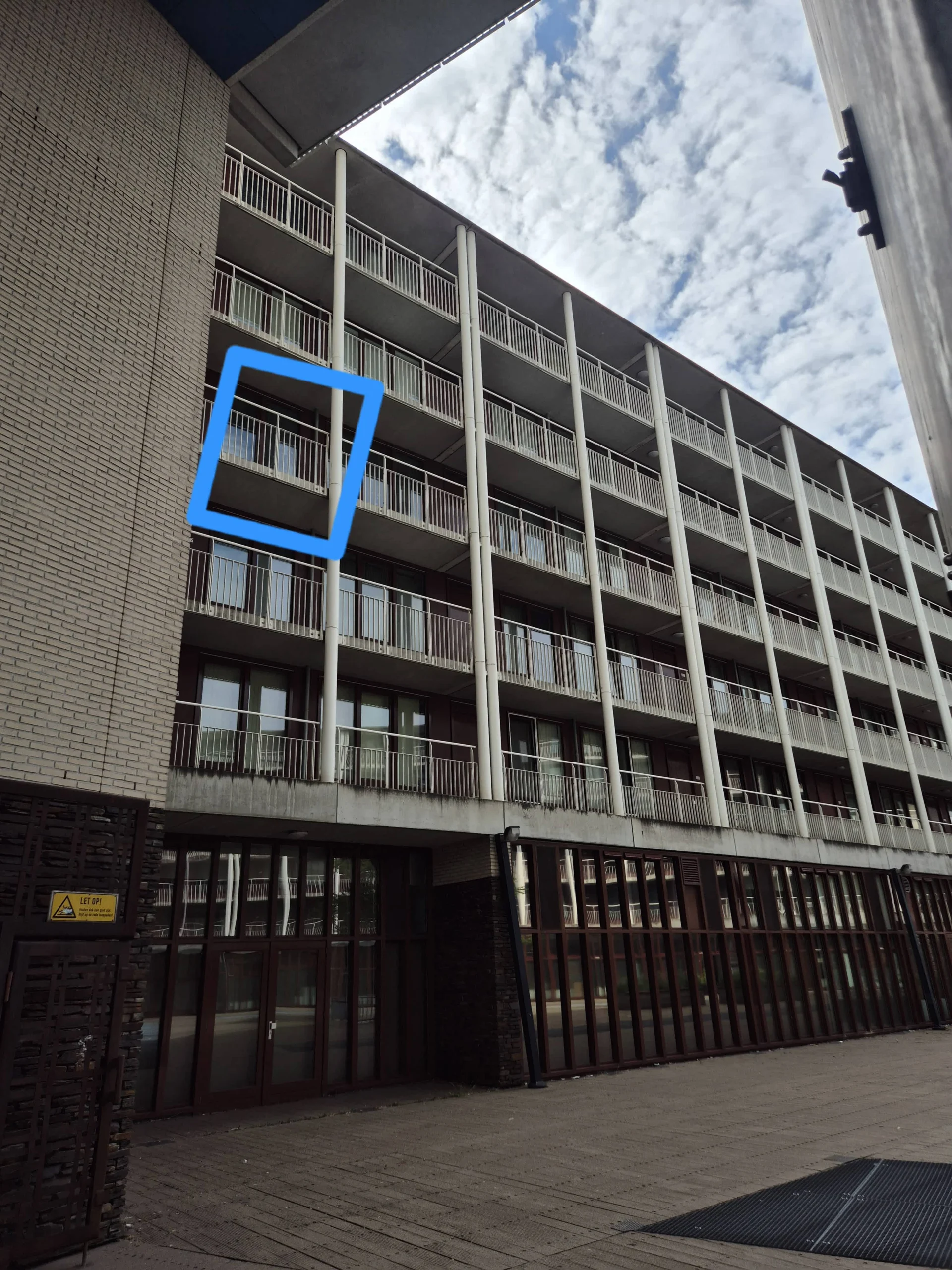 Galerijflat in Amsterdam