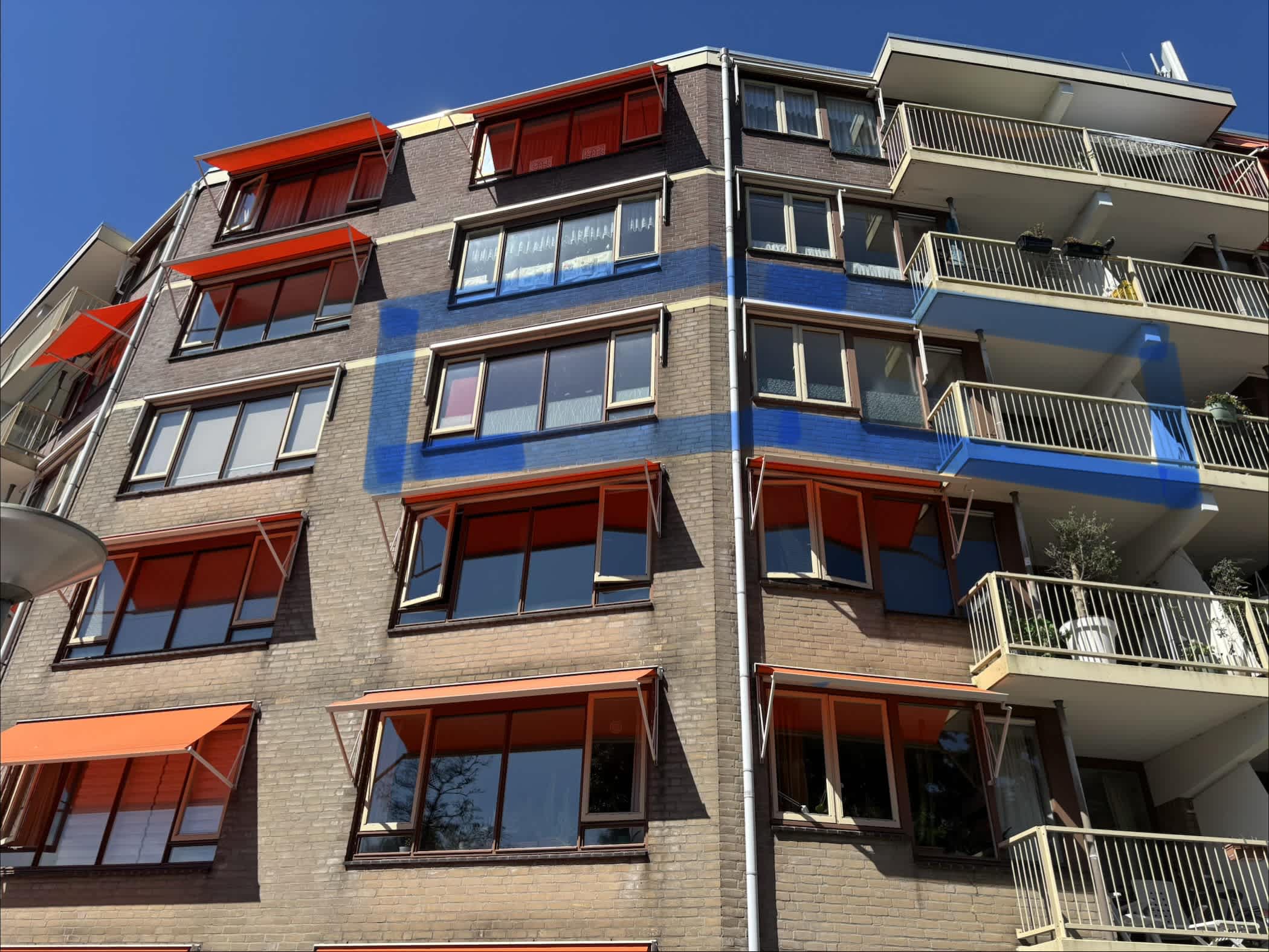 Galerijflat in Amsterdam