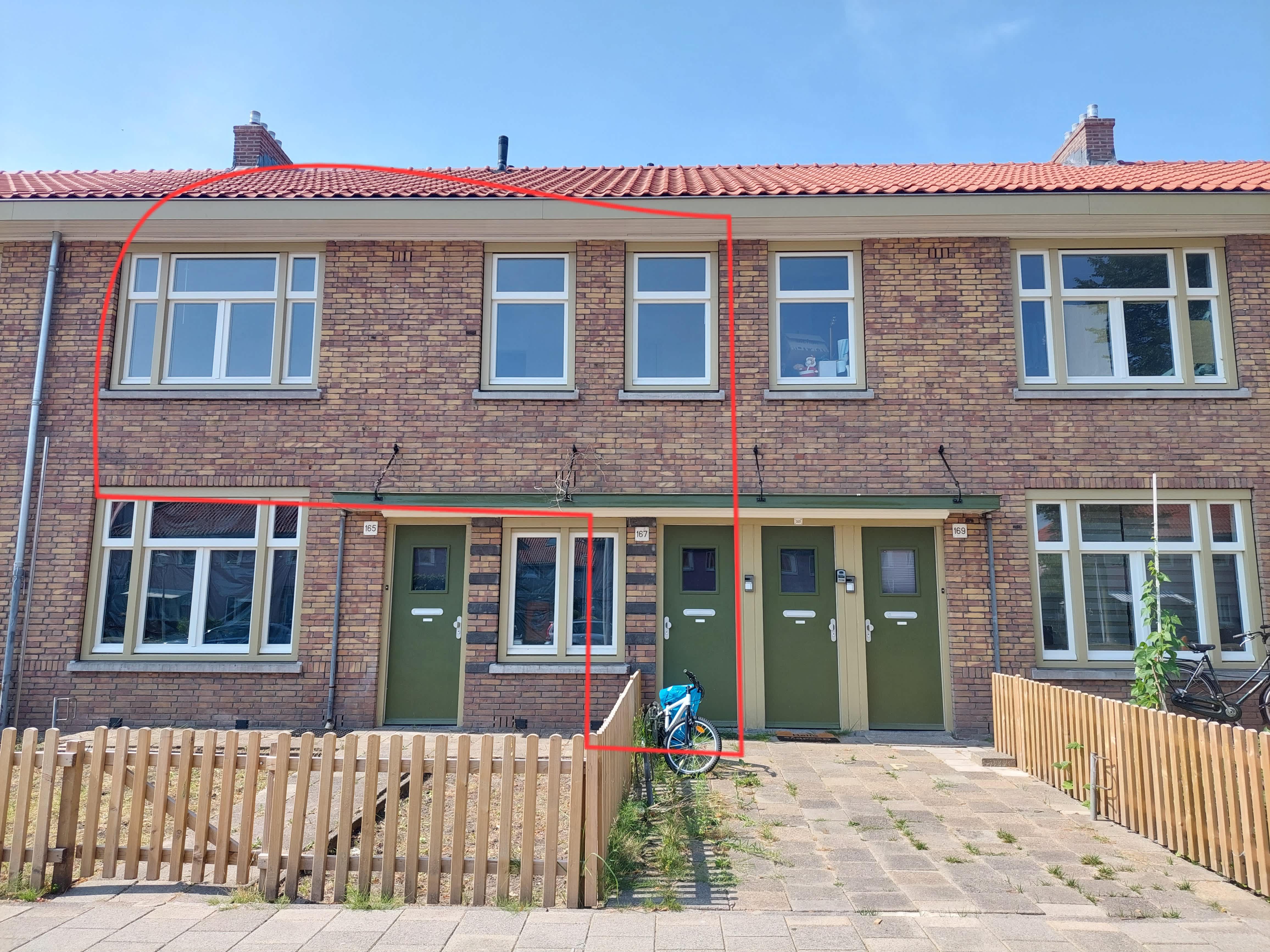 Portiekwoning in Amsterdam