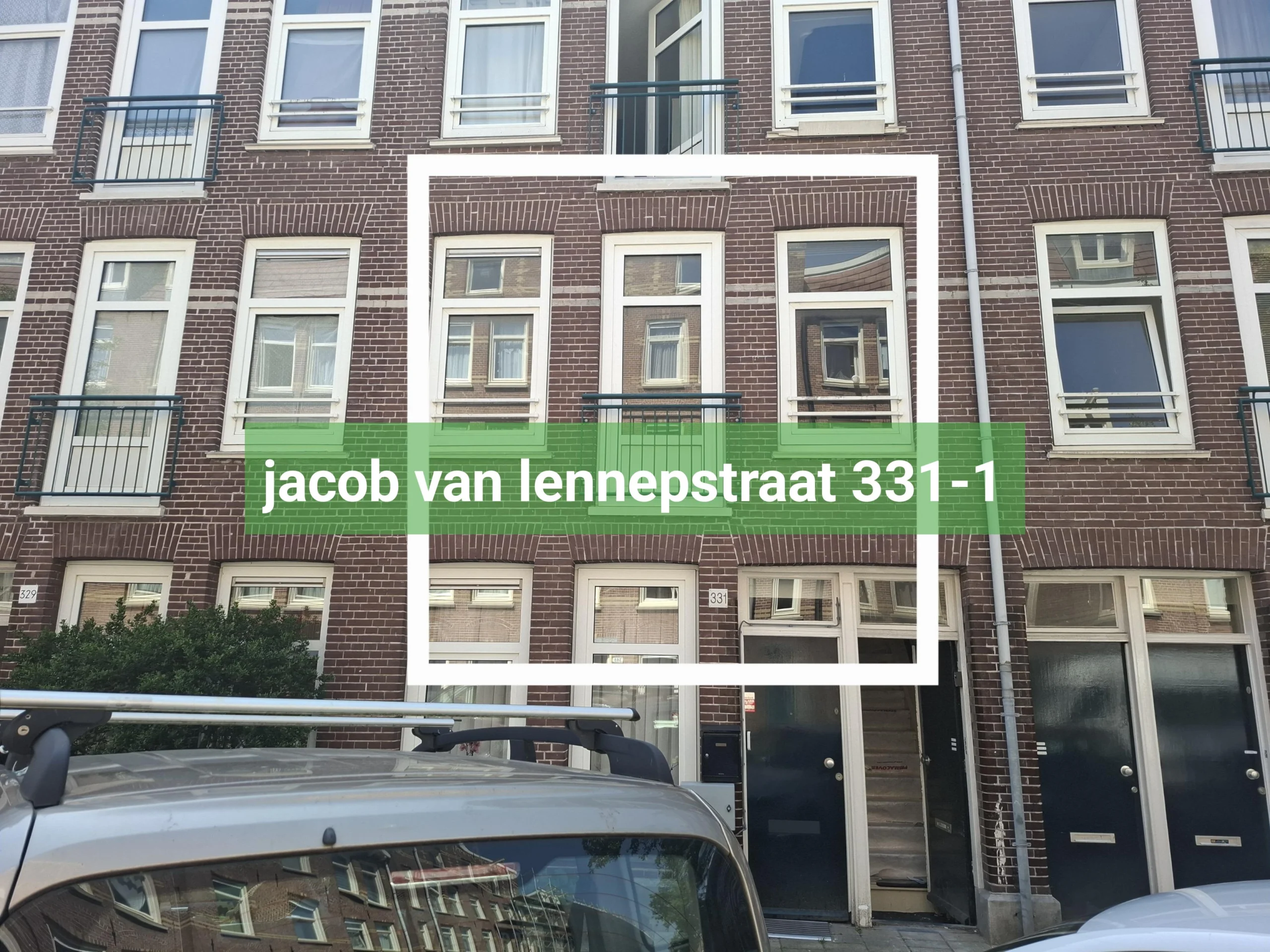 Portiekflat in Amsterdam