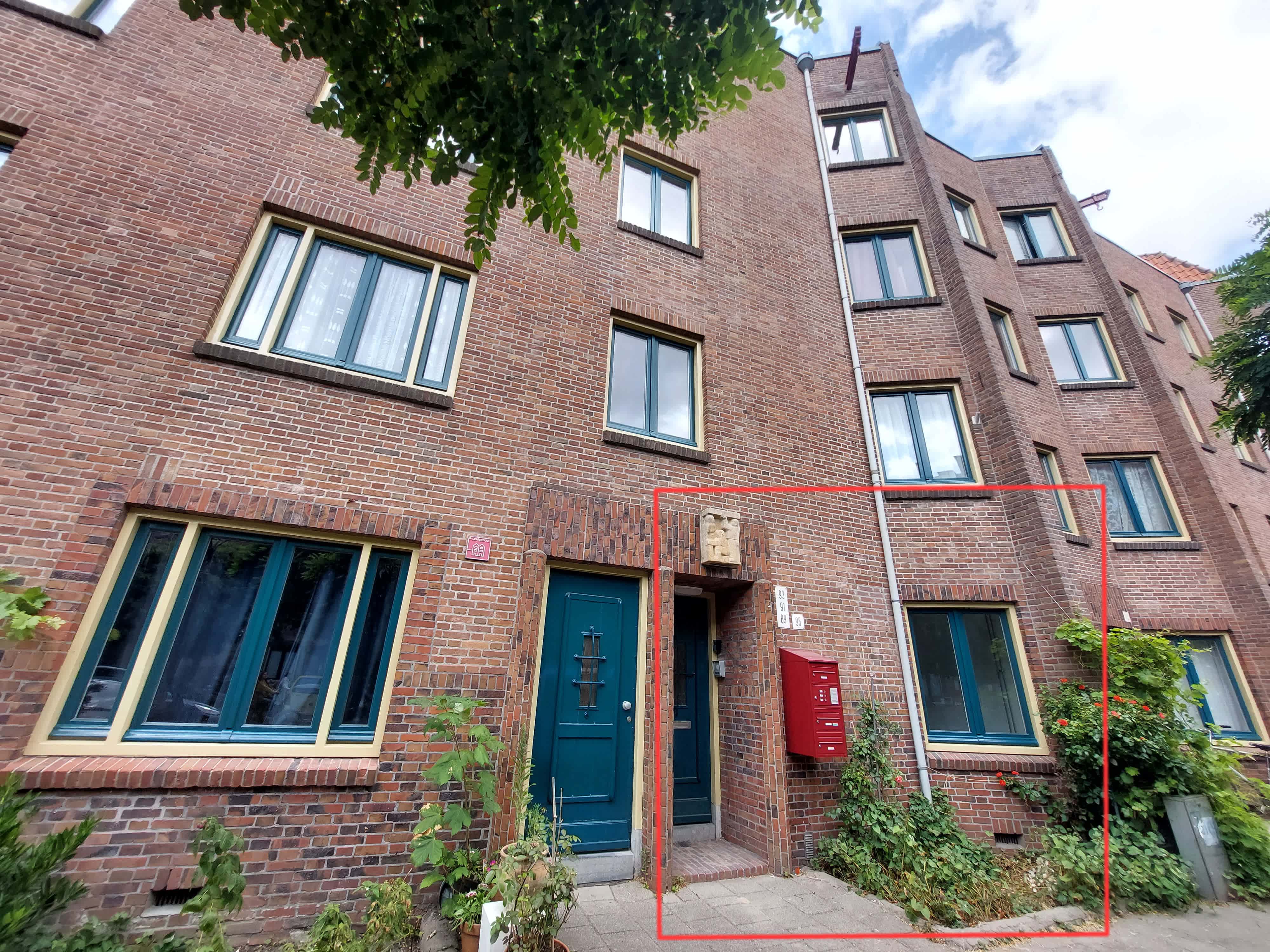 Portiekwoning in Amsterdam