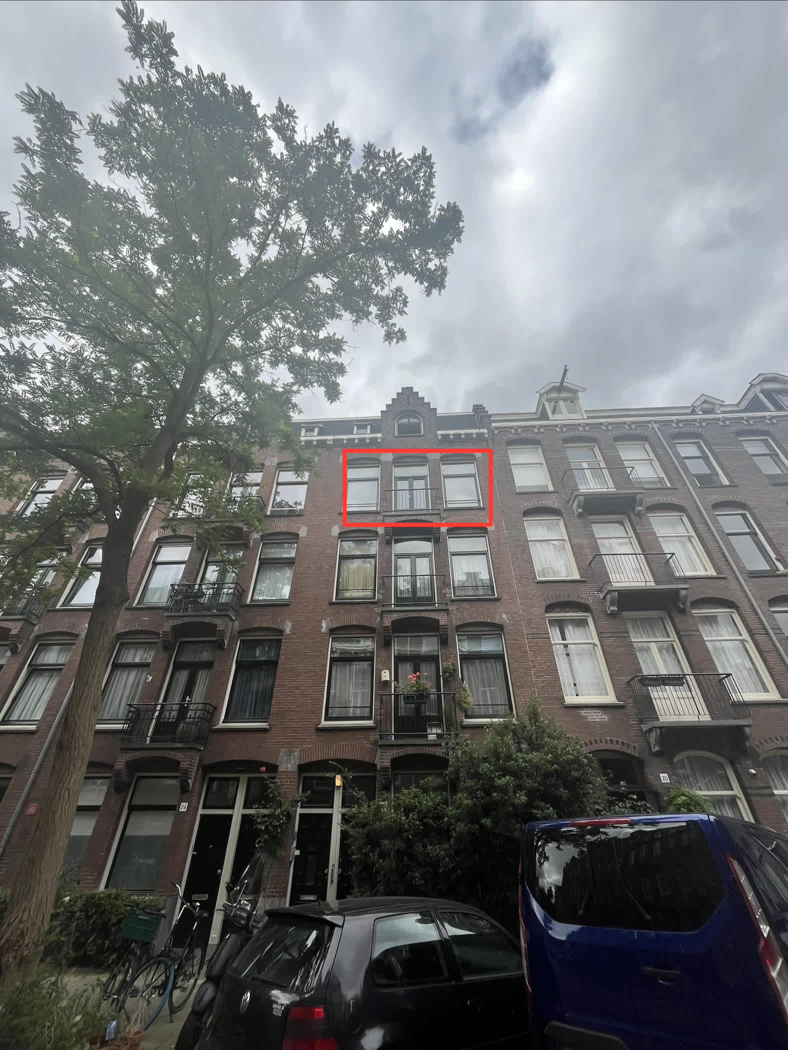 Portiekwoning in Amsterdam