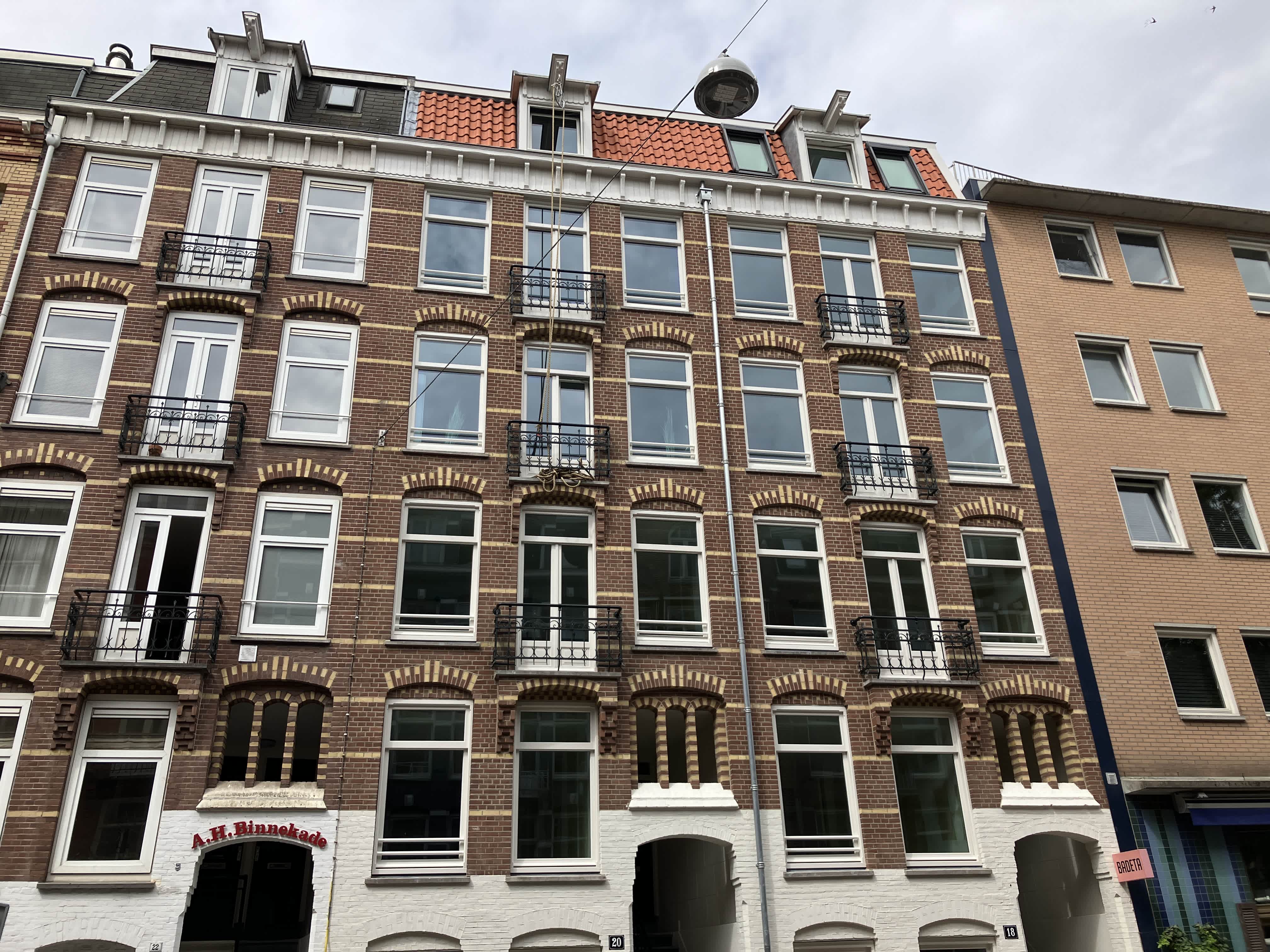Portiekwoning in Amsterdam