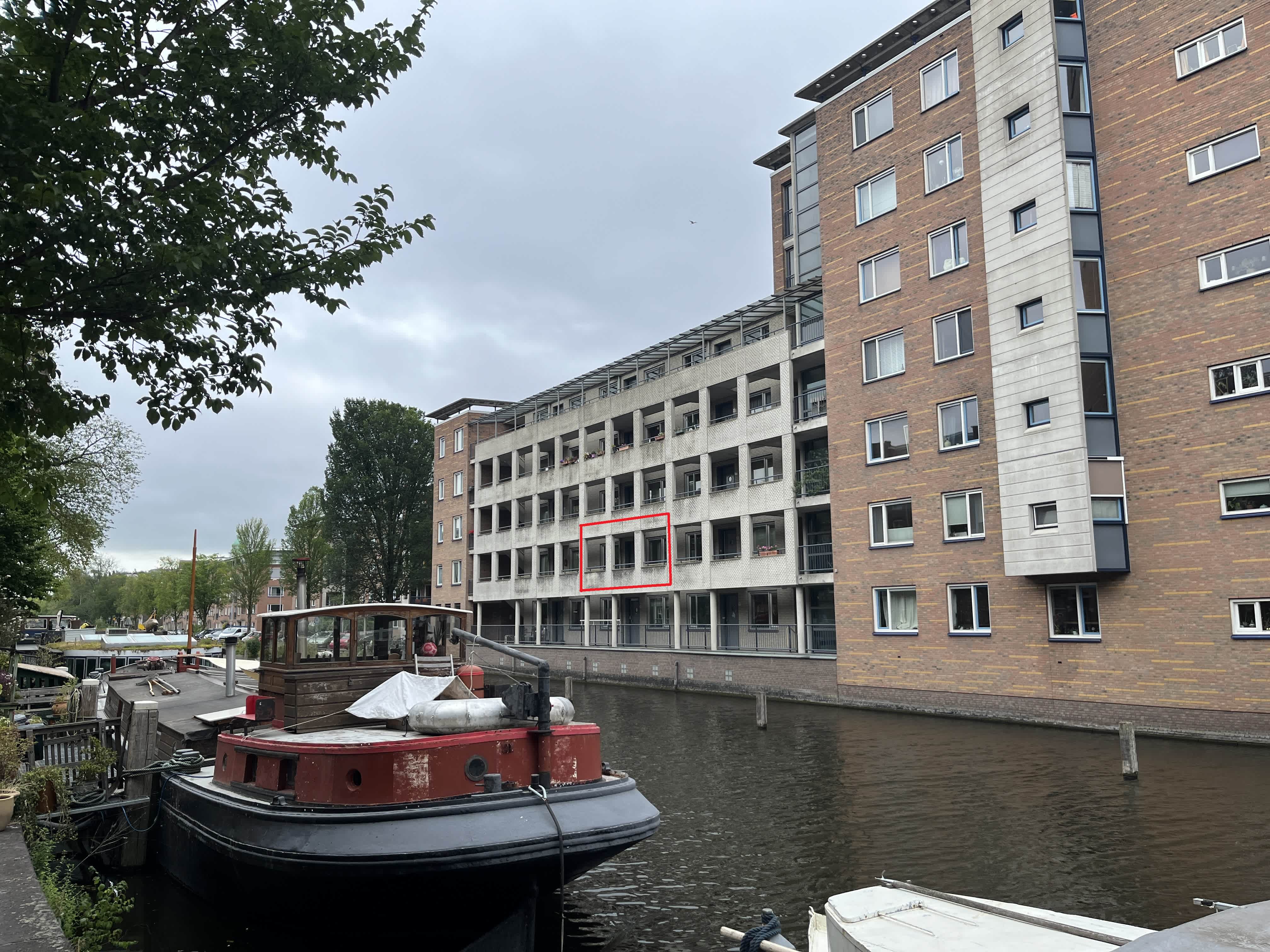 Galerijflat in Amsterdam