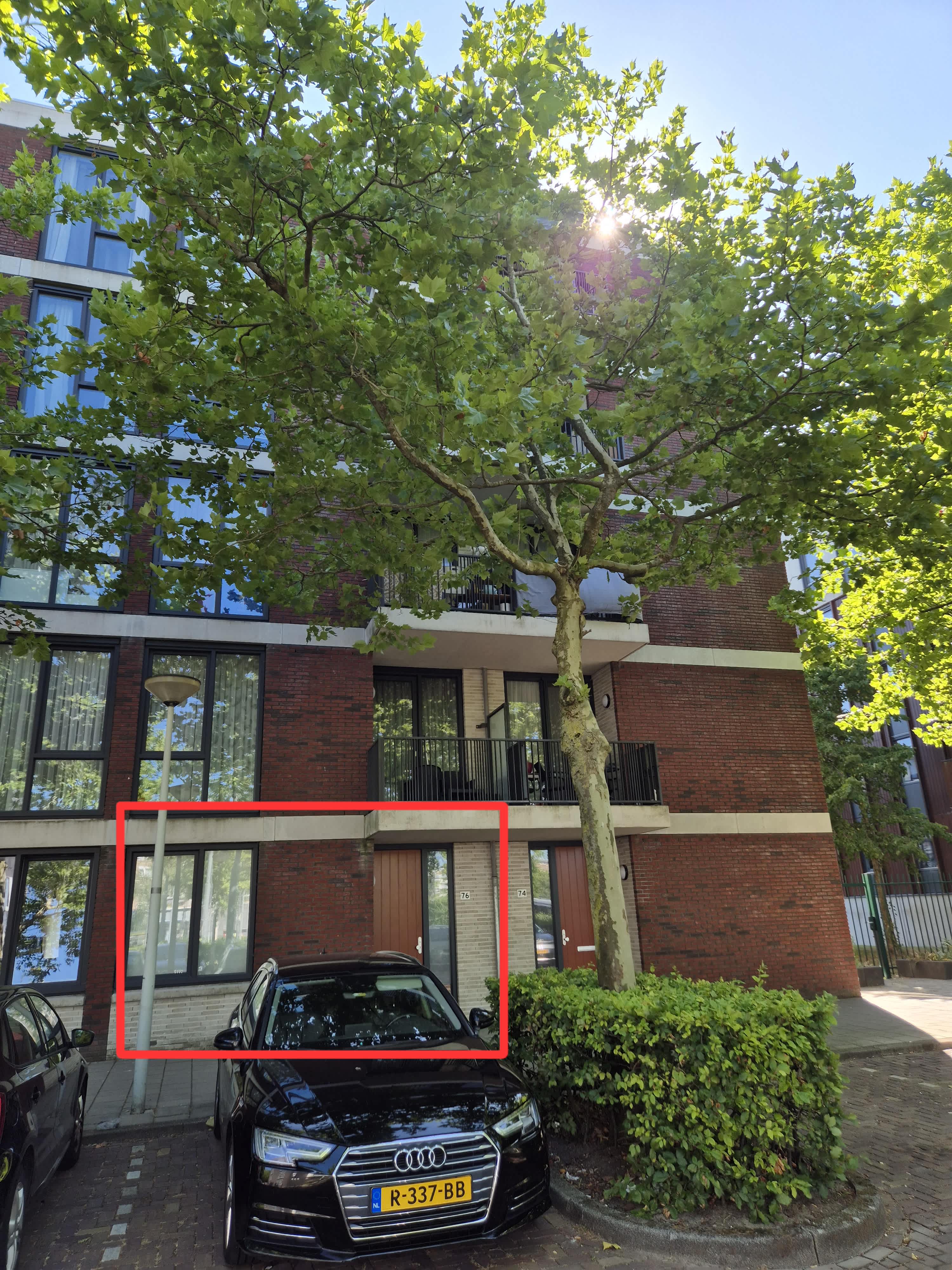 Galerijflat in Amsterdam