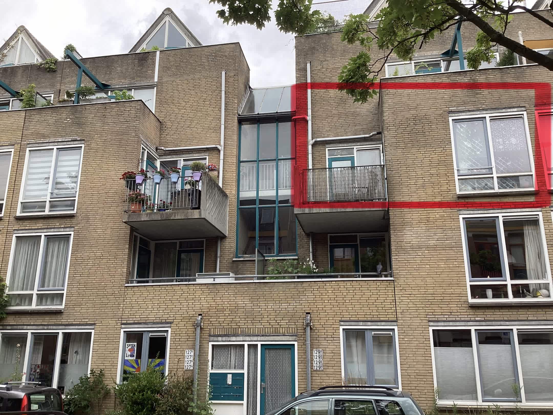Portiekwoning in Amsterdam