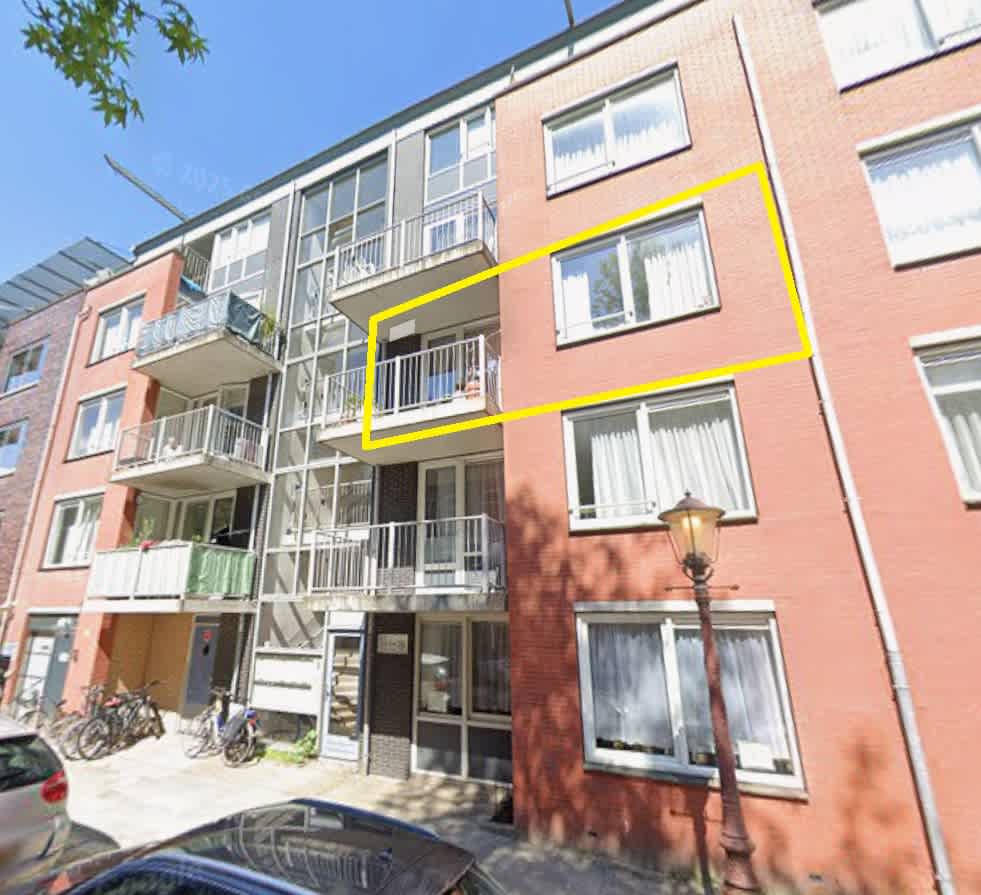 Portiekflat in Amsterdam