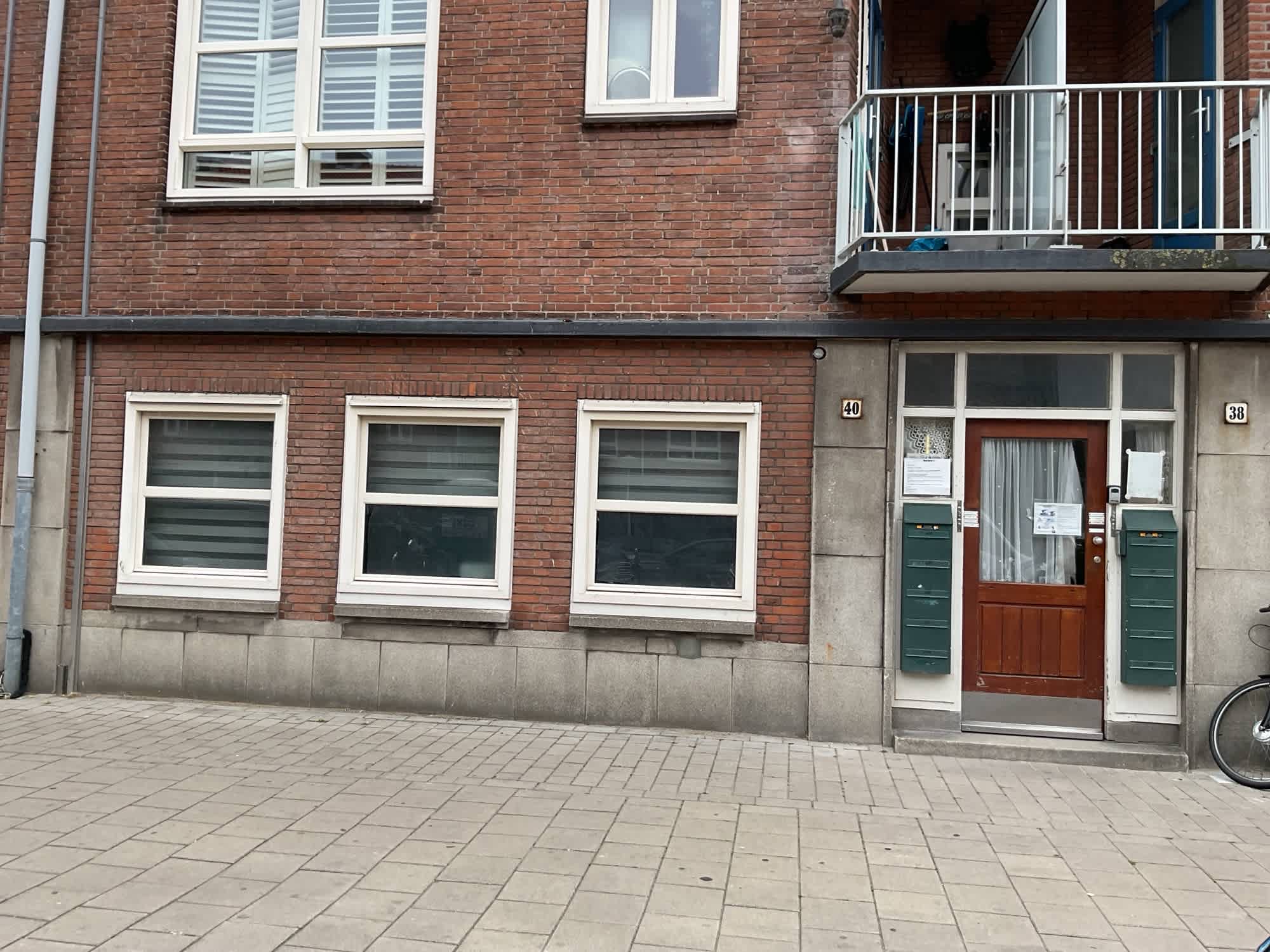 Portiekwoning in Amsterdam