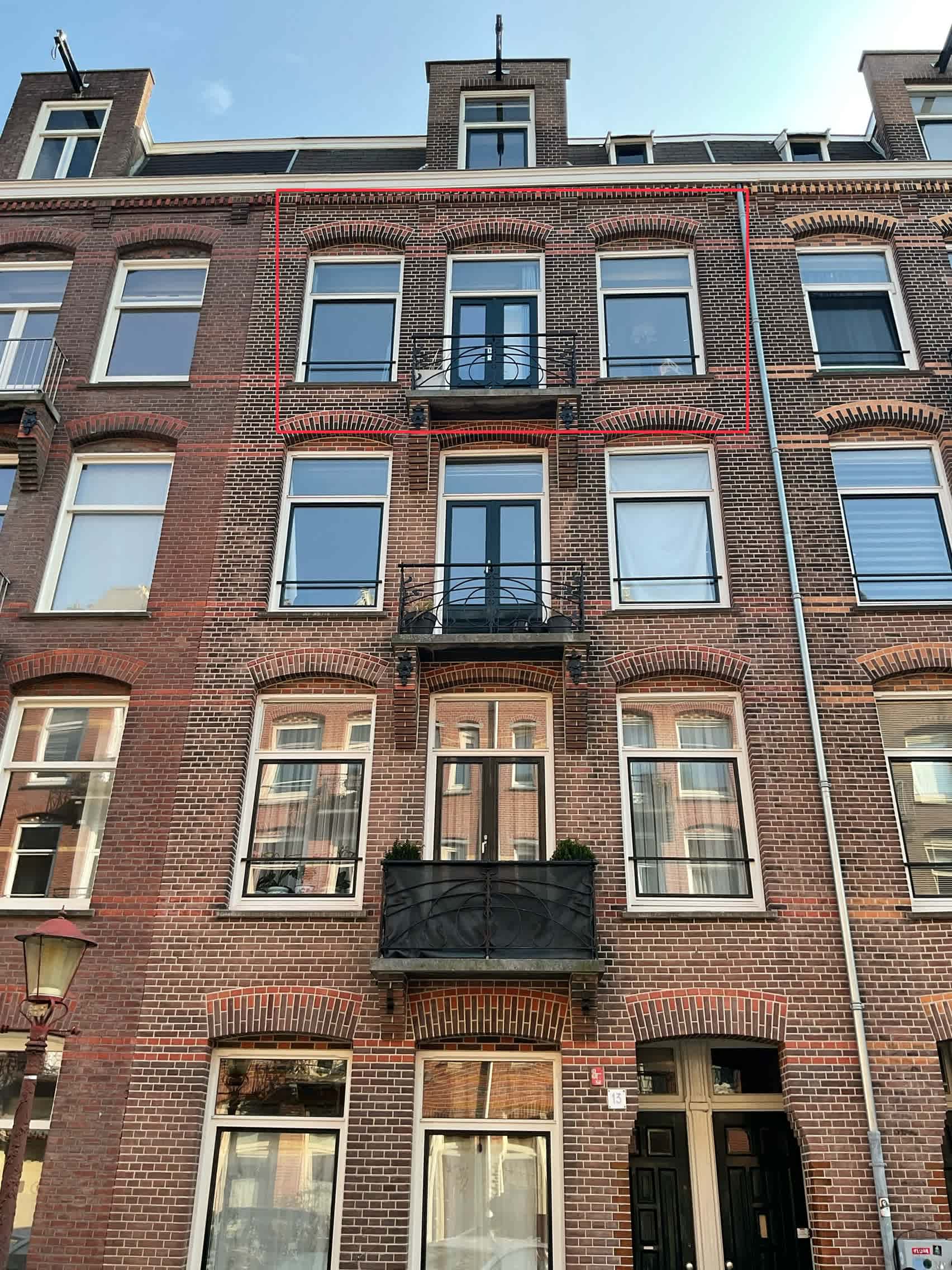 Portiekwoning in Amsterdam