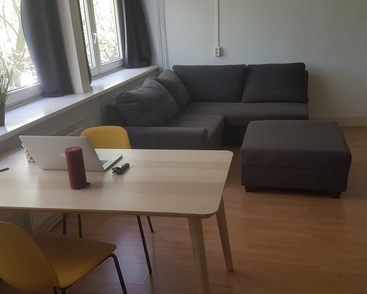 Lovely room apposite a park in A'dam