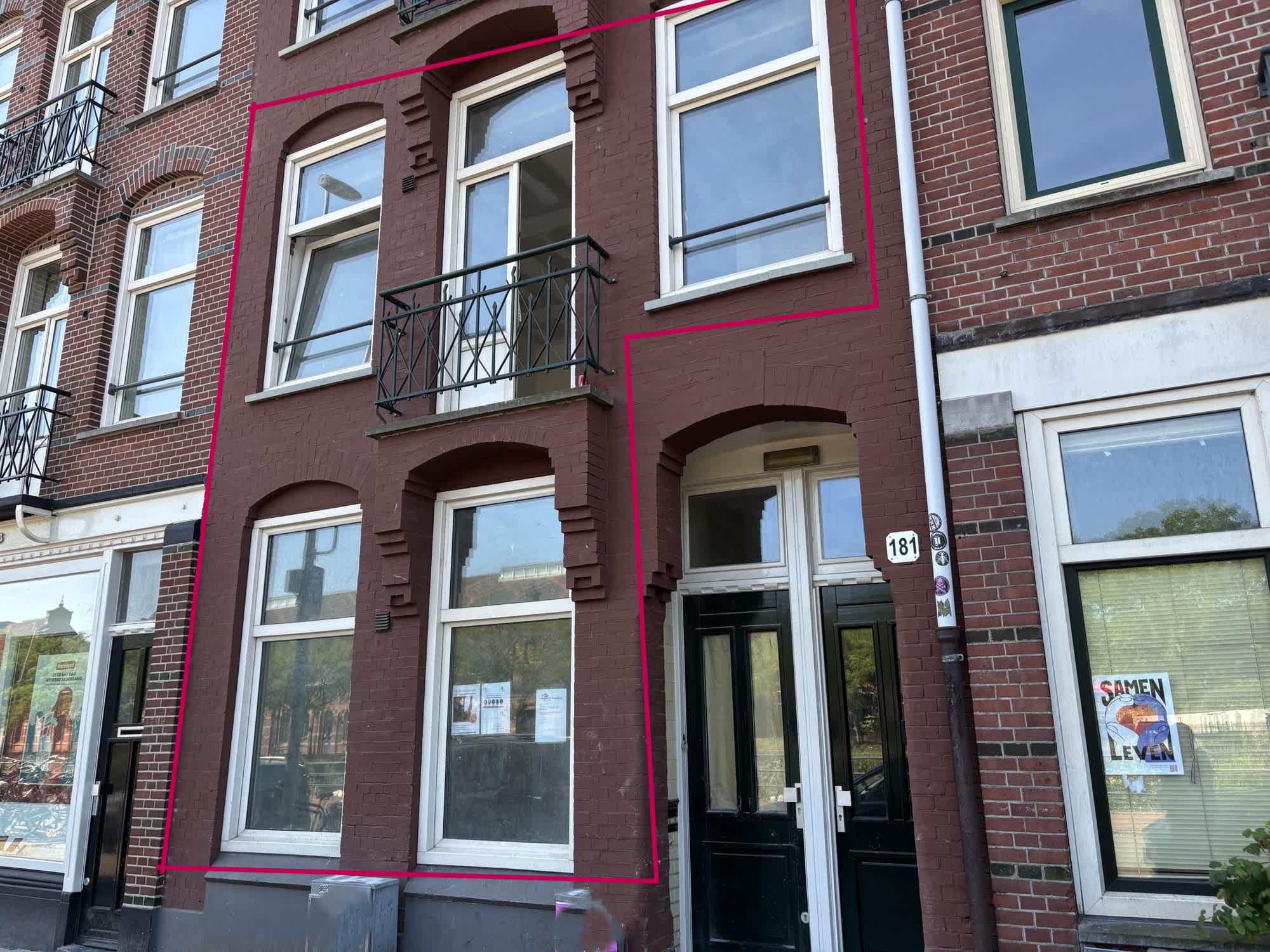 Portiekwoning in Amsterdam