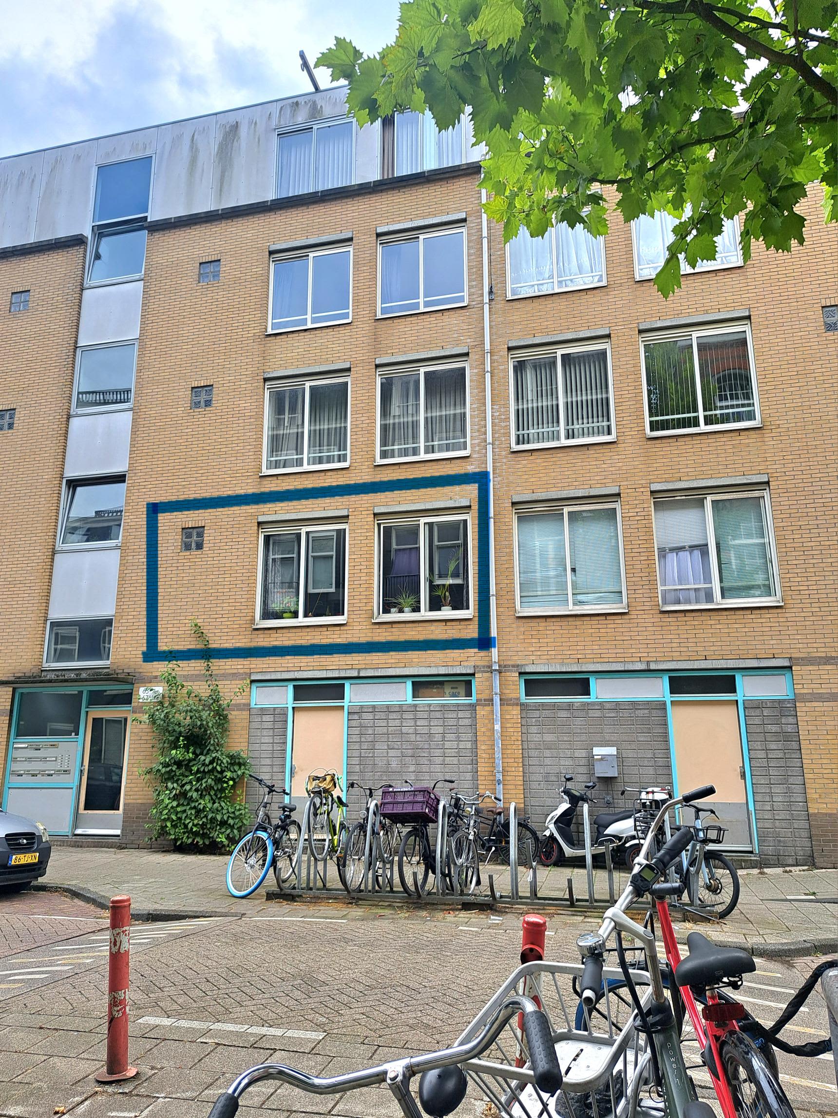 Portiekflat in Amsterdam
