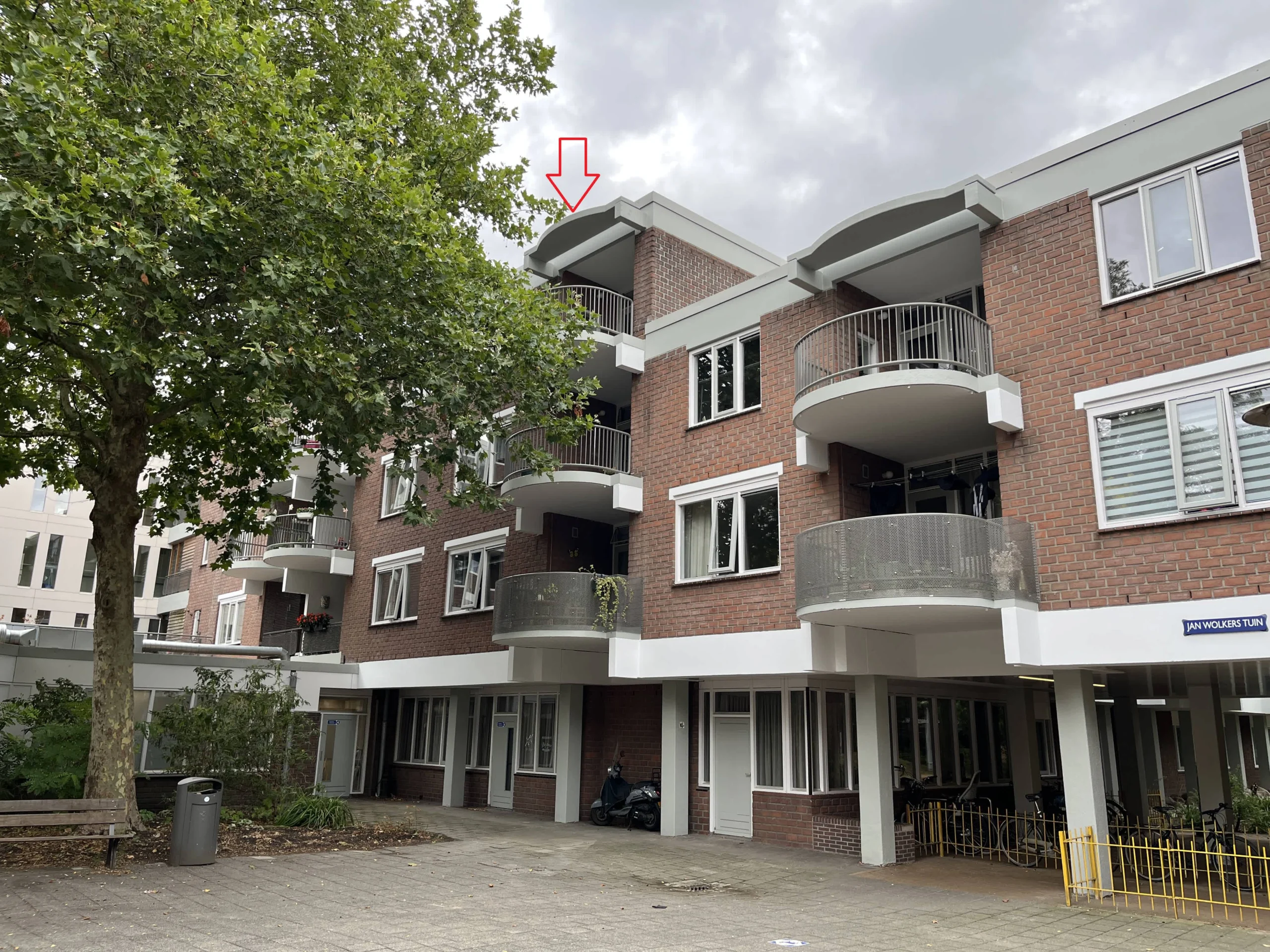 Galerijflat in Amsterdam