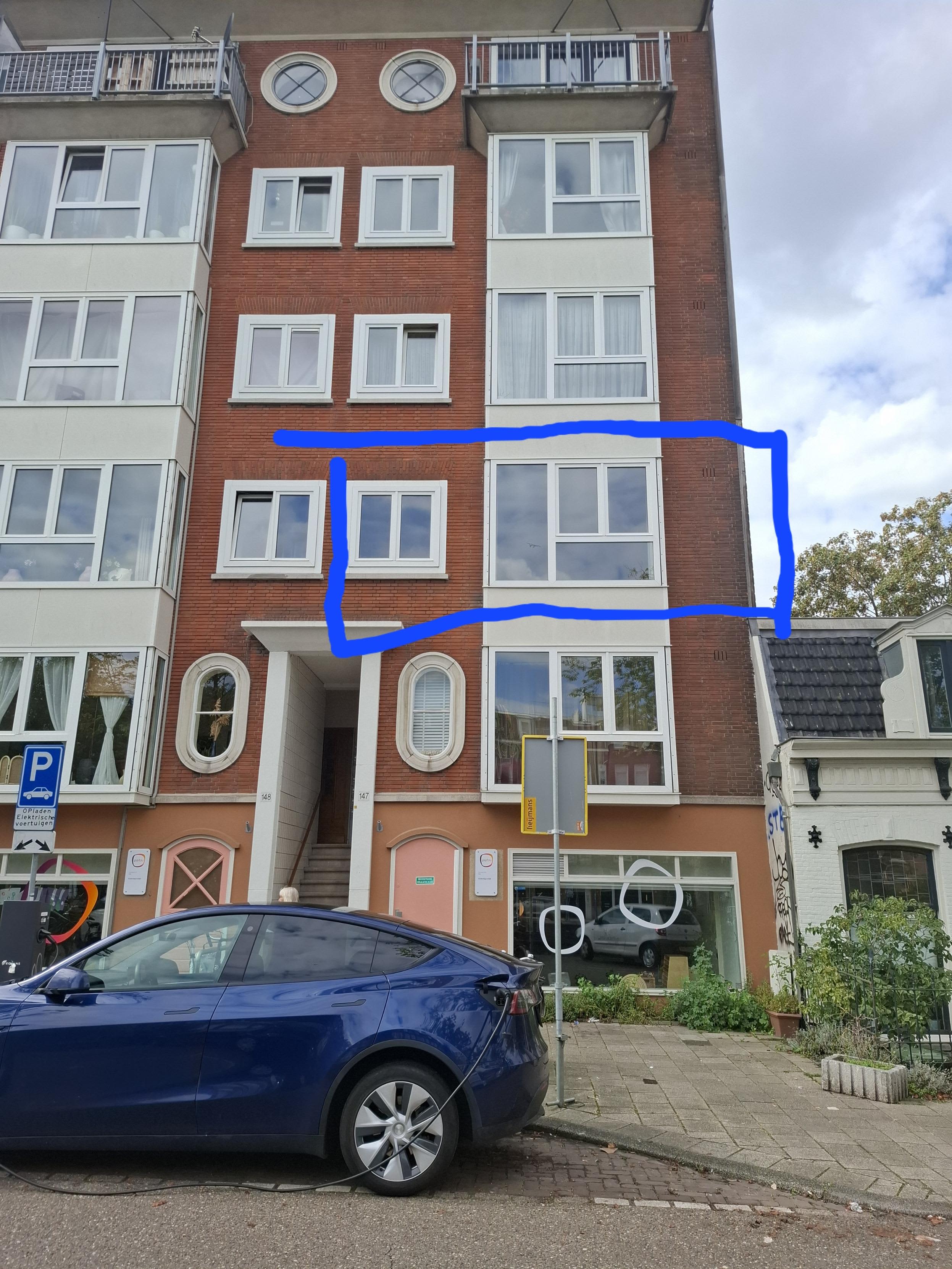 Portiekwoning in Amsterdam