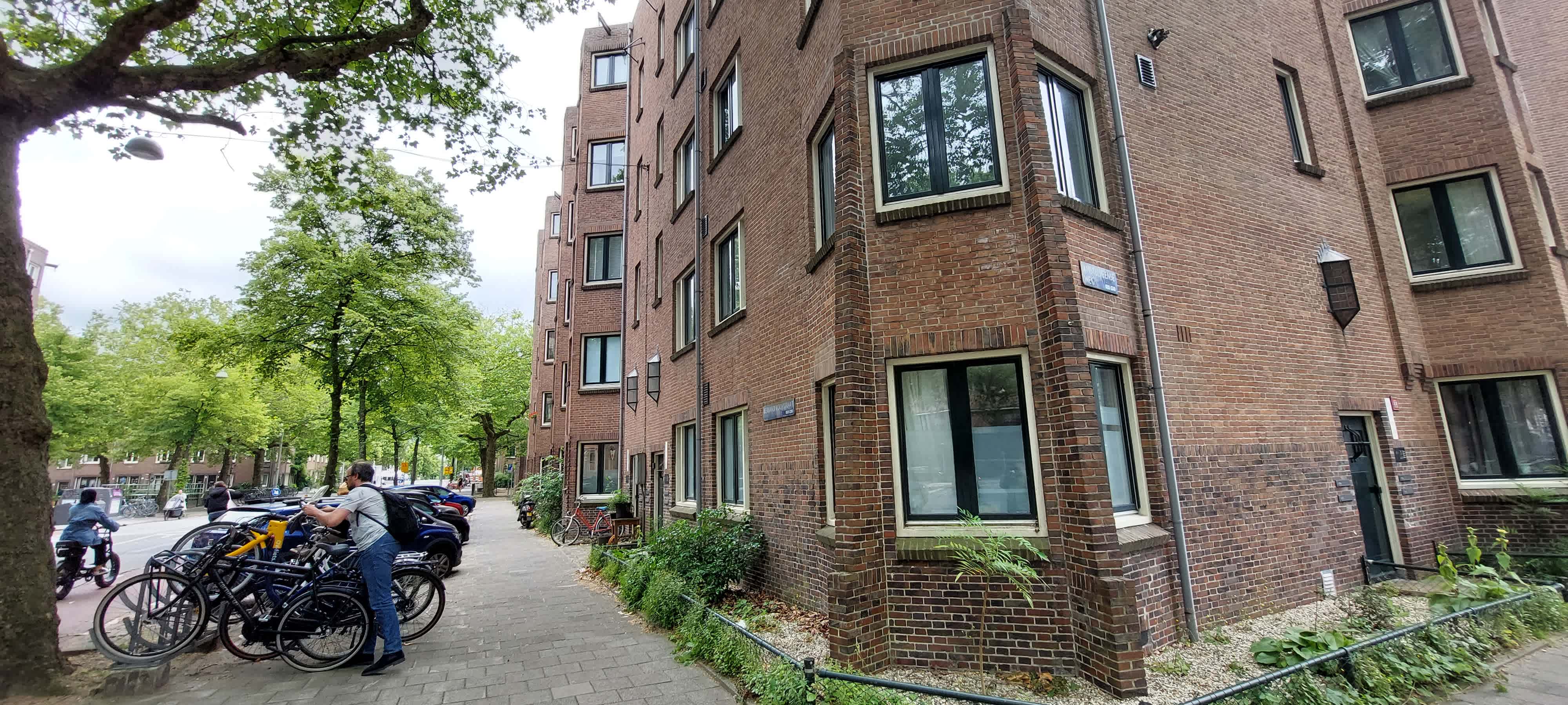 Portiekwoning in Amsterdam