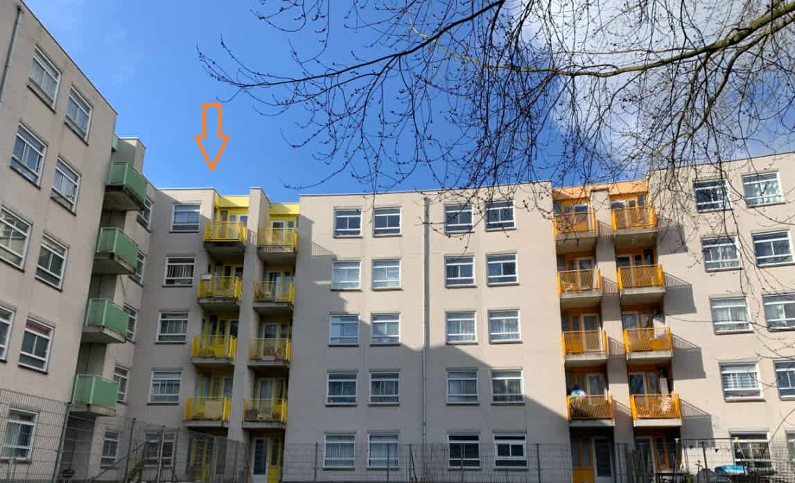 Portiekwoning in Amsterdam