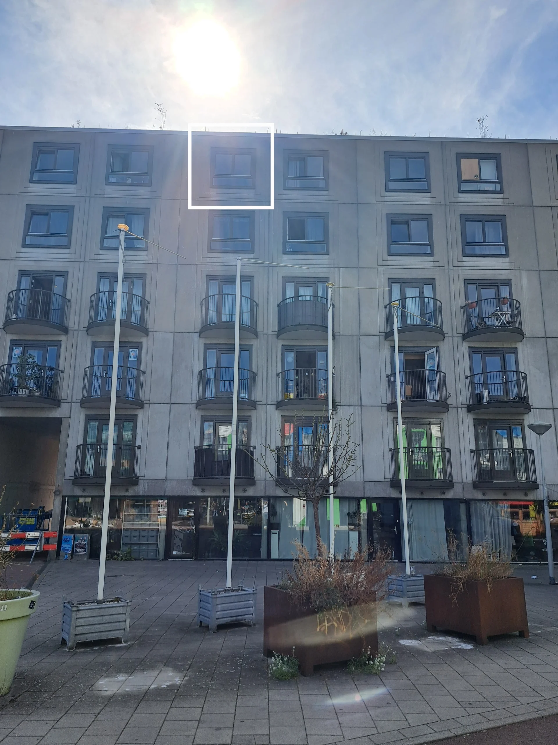 Portiekflat in Amsterdam