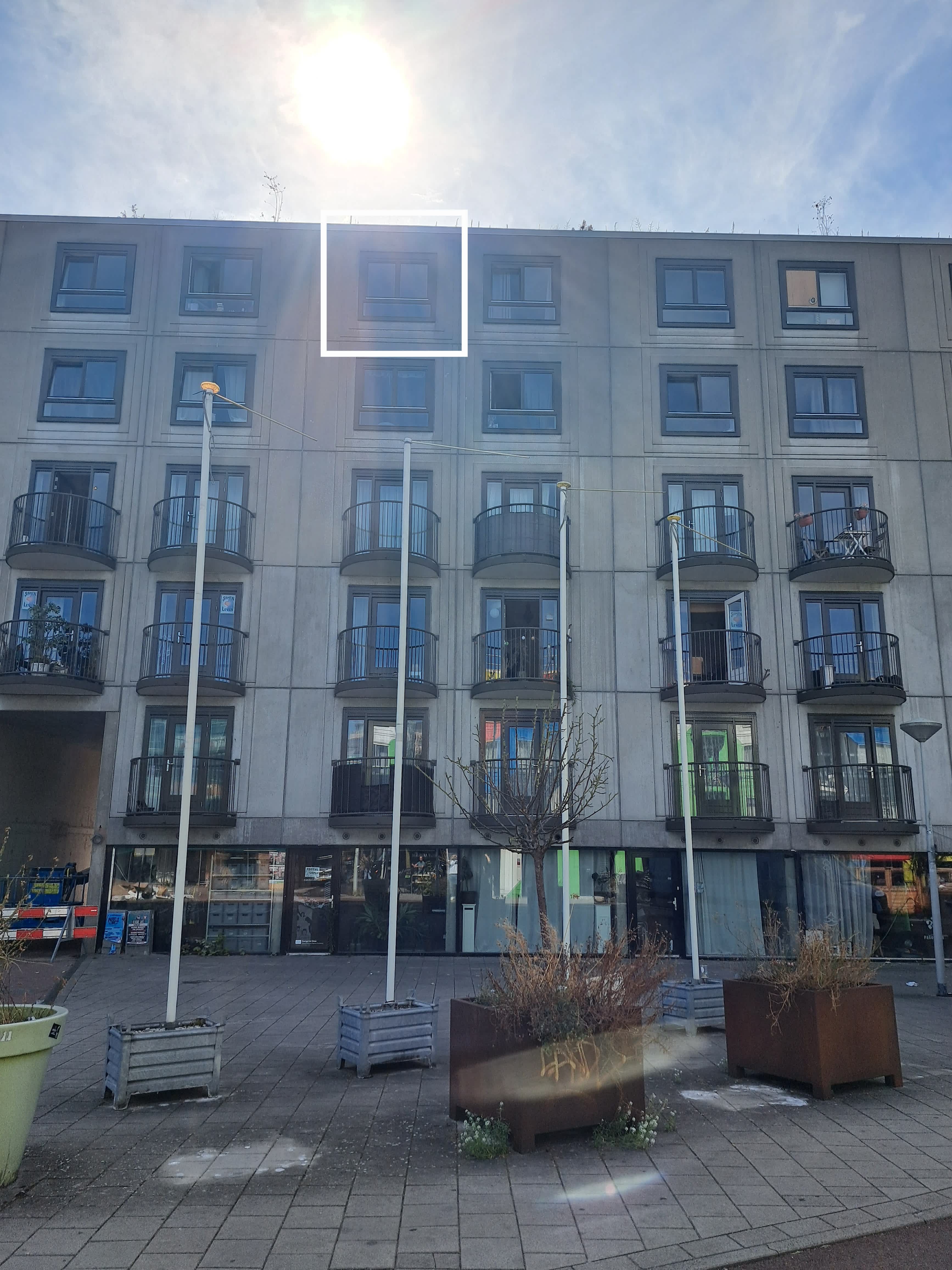 Portiekflat in Amsterdam
