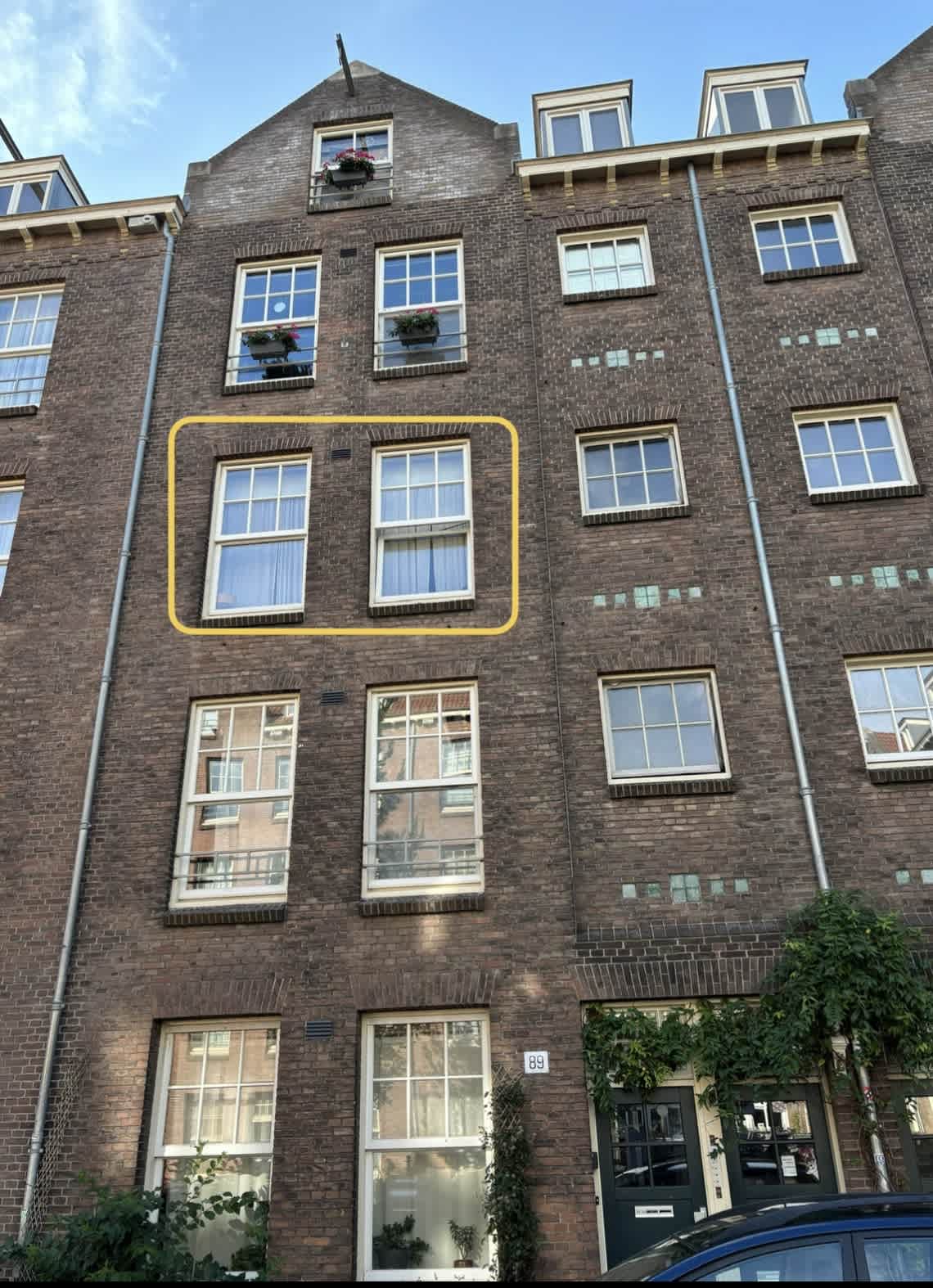 Portiekwoning in Amsterdam