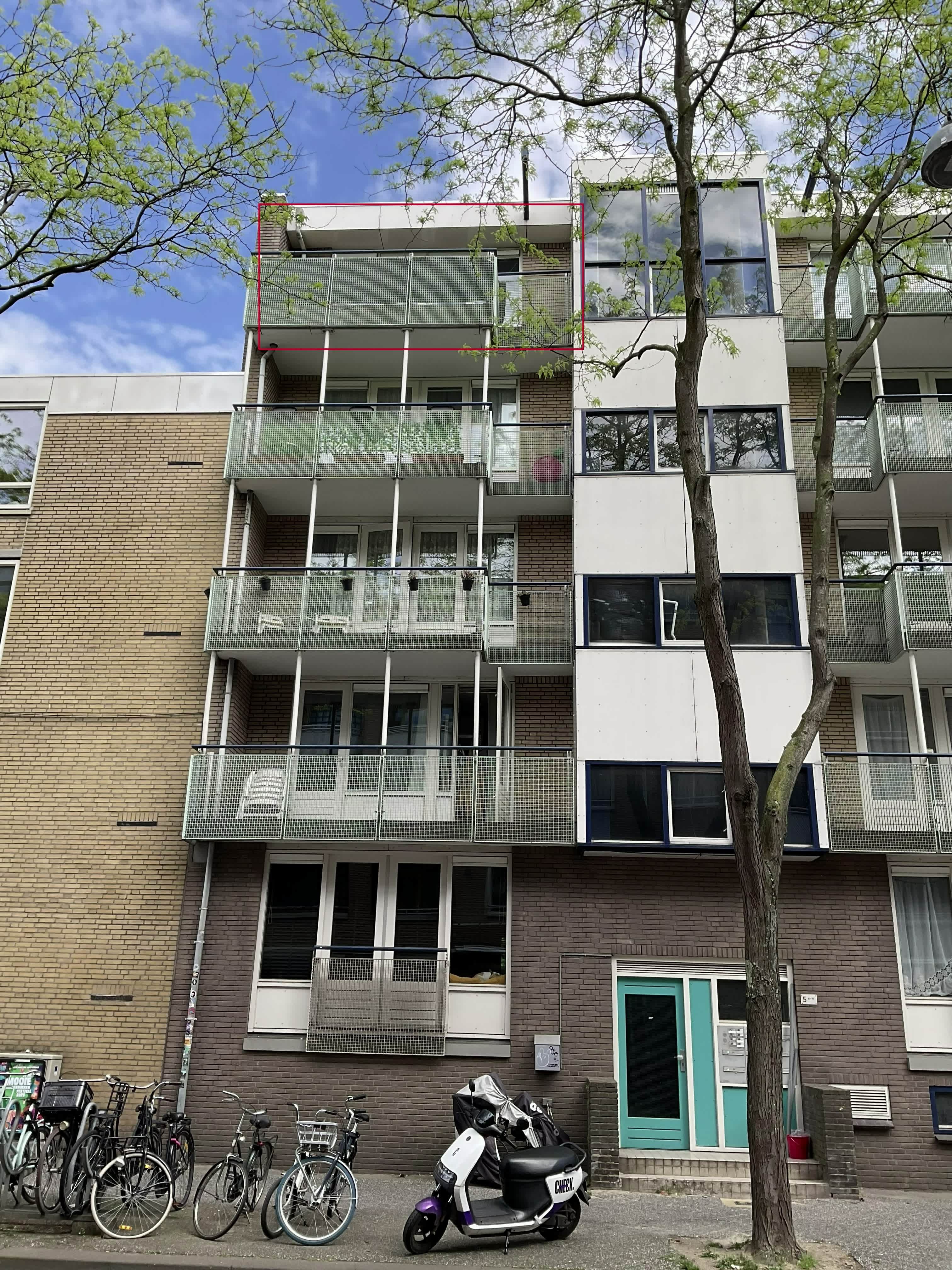 Portiekwoning in Amsterdam