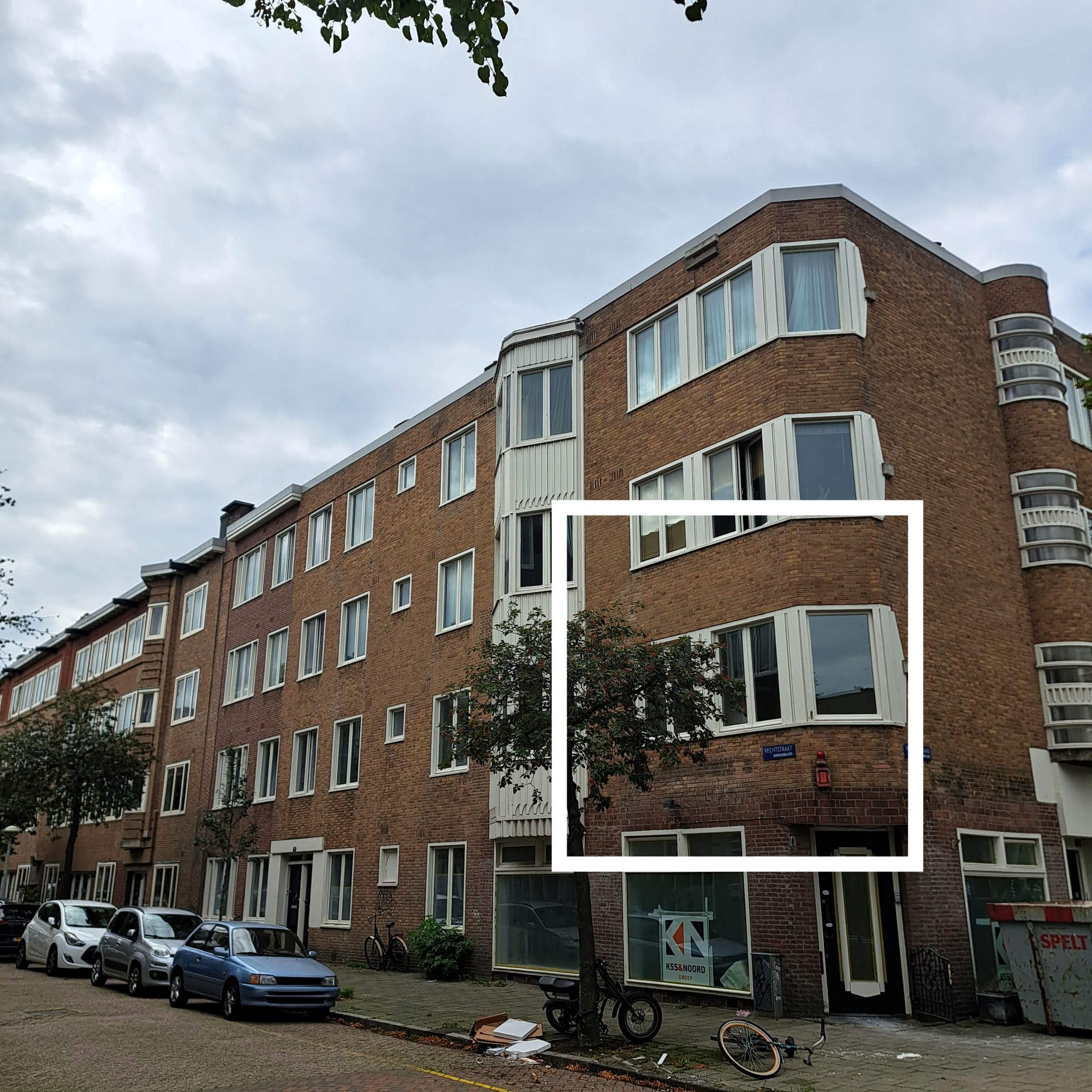 Portiekwoning in Amsterdam
